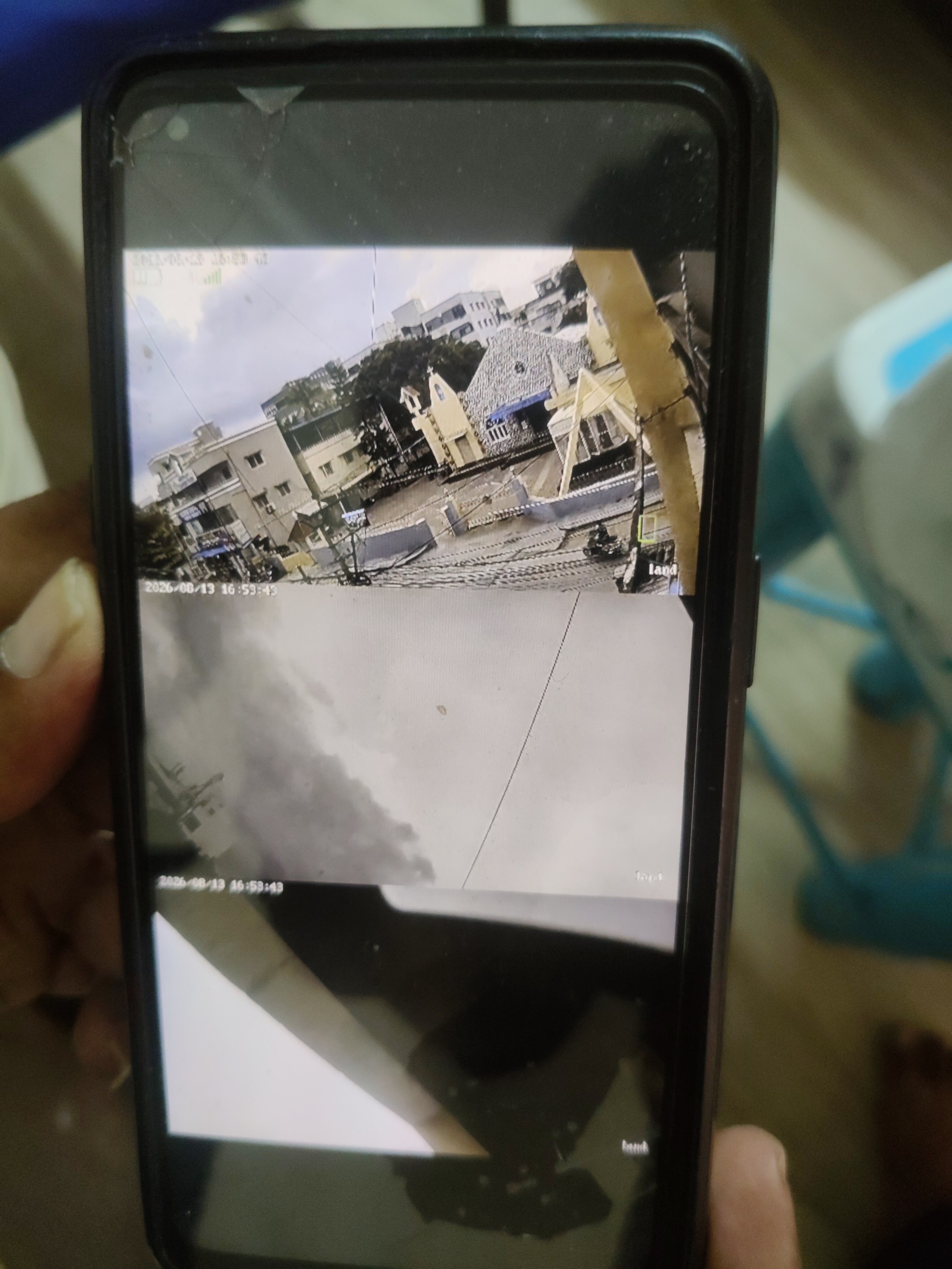 CCTV installation proof in As Rao Nagar Hyderabad by WeSet