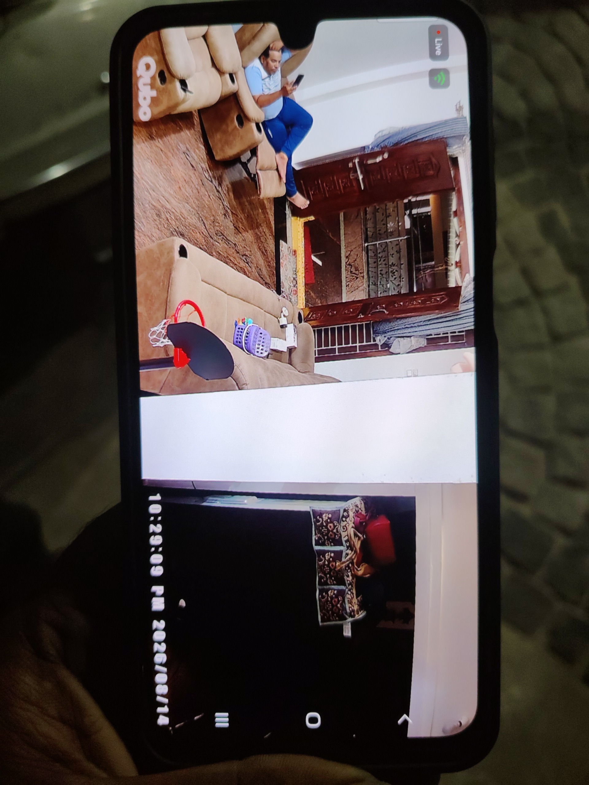 CCTV installation proof in Injapur Hyderabad by WeSet with CP Plus