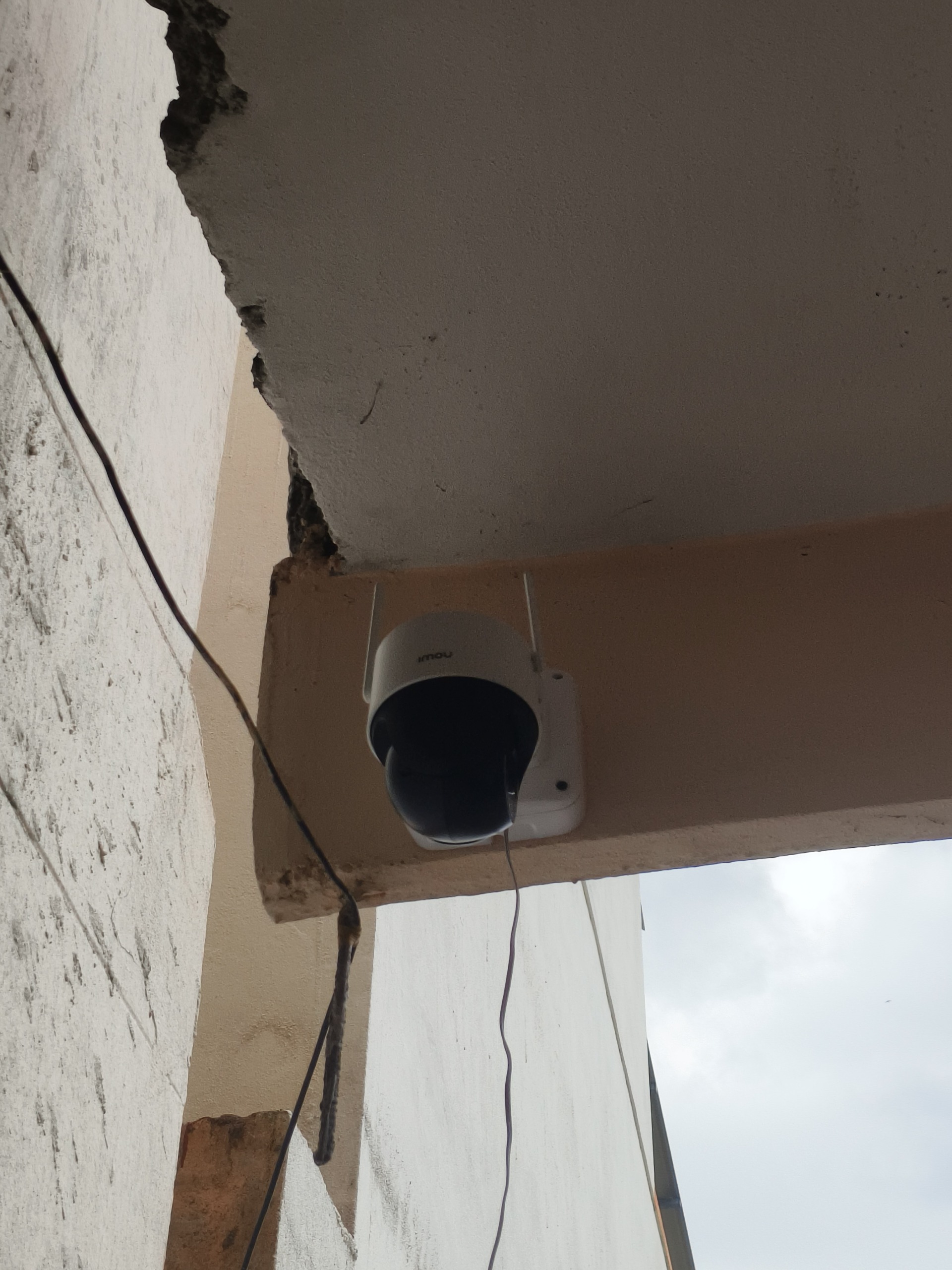 CCTV installation proof in Peerzadiguda Uppal Hyderabad by WeSet