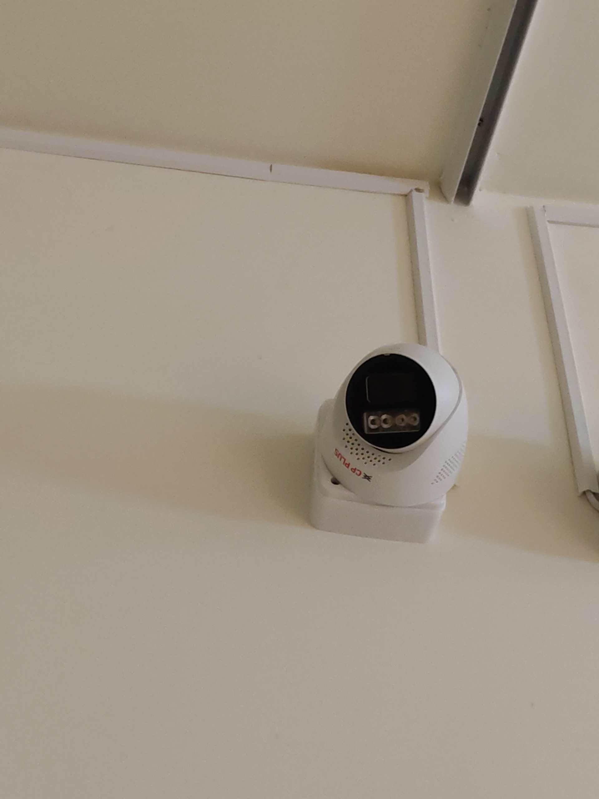 CCTV installation proof in Manikonda Hyderabad by WeSet with CP Plus