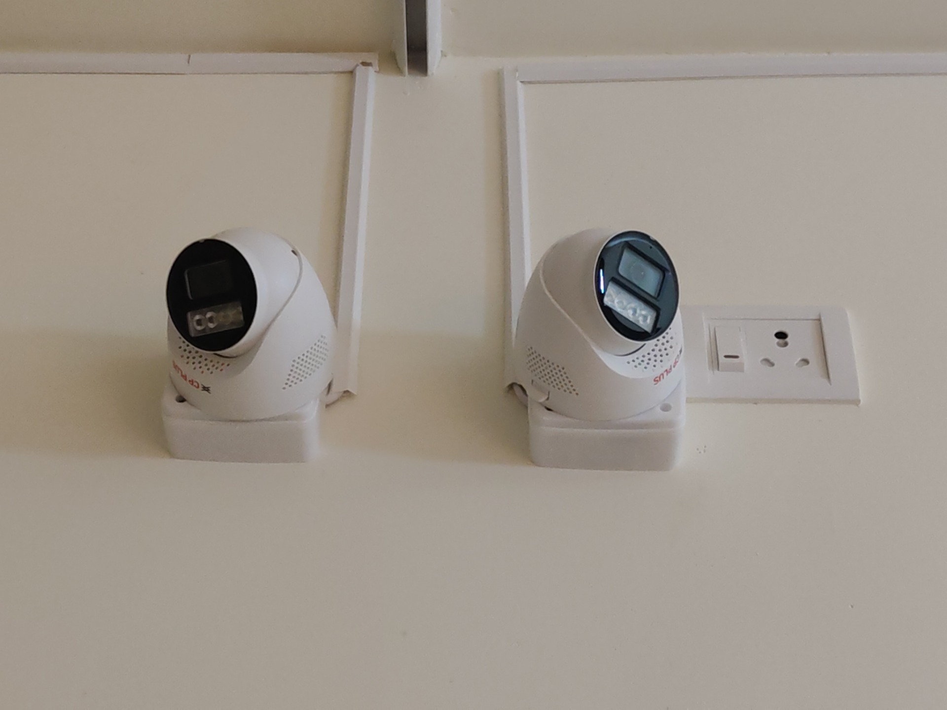 CCTV installation proof in Manikonda Hyderabad by WeSet with CP Plus