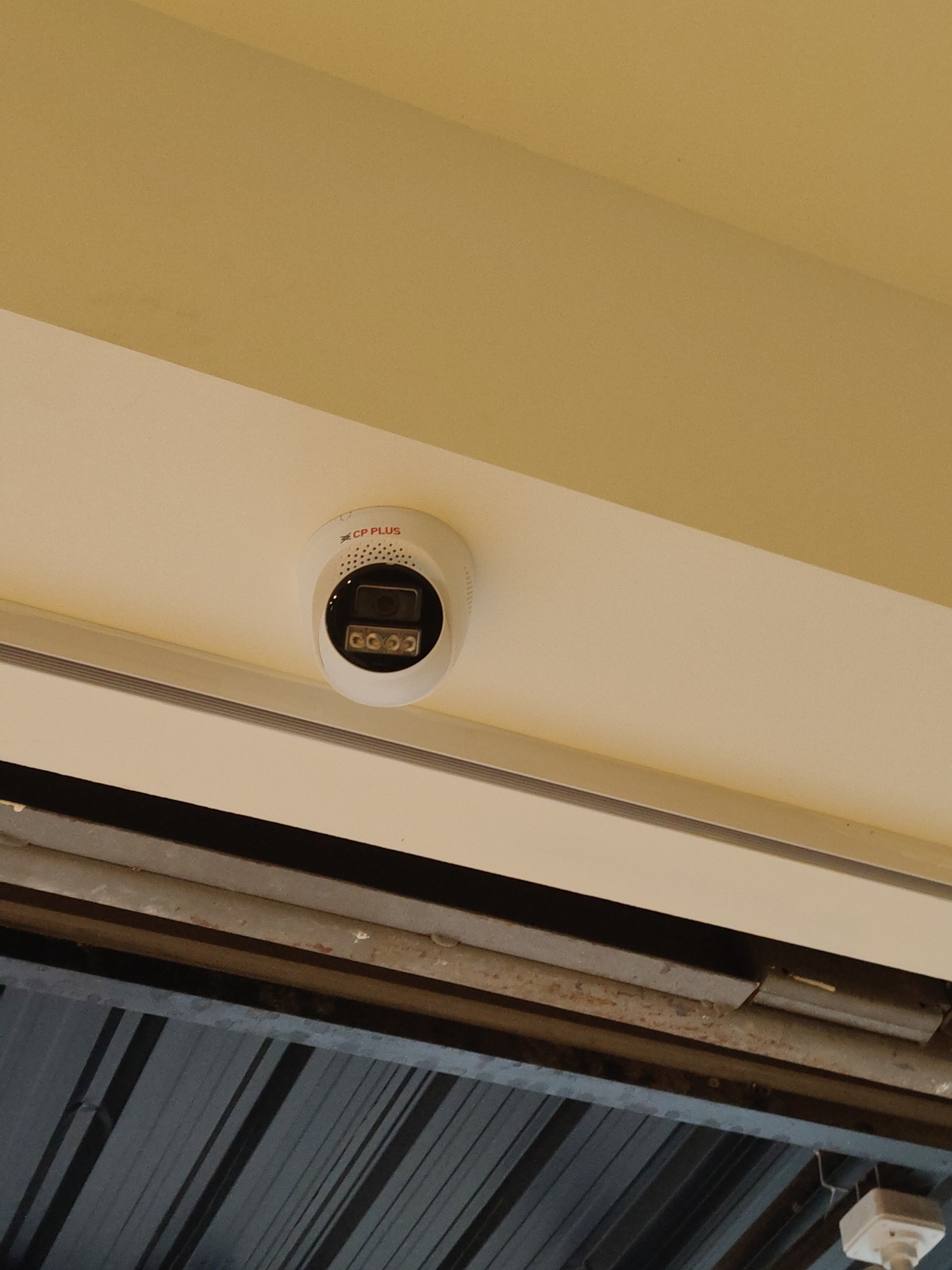 CCTV installation proof in Manikonda Hyderabad by WeSet with CP Plus