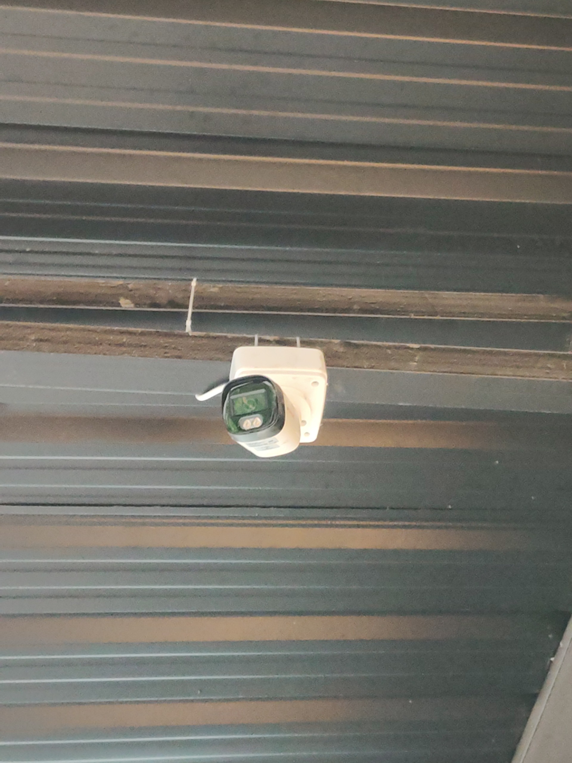 CCTV installation proof in Manikonda Hyderabad by WeSet with CP Plus