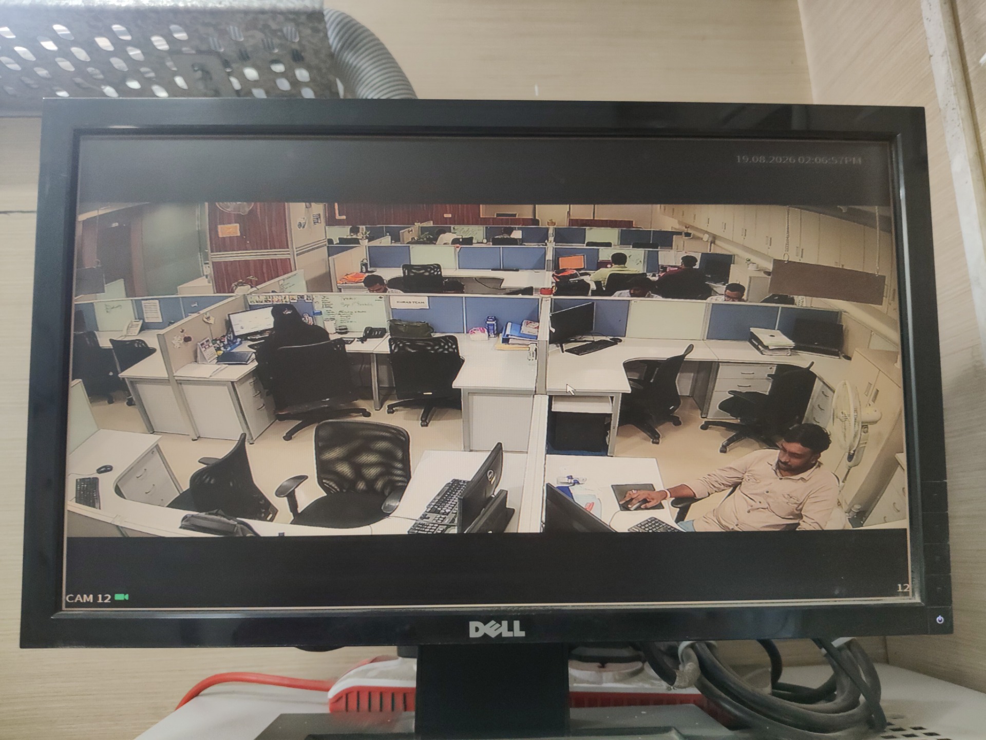 CCTV repair proof in Madhapur Hyderabad by WeSet