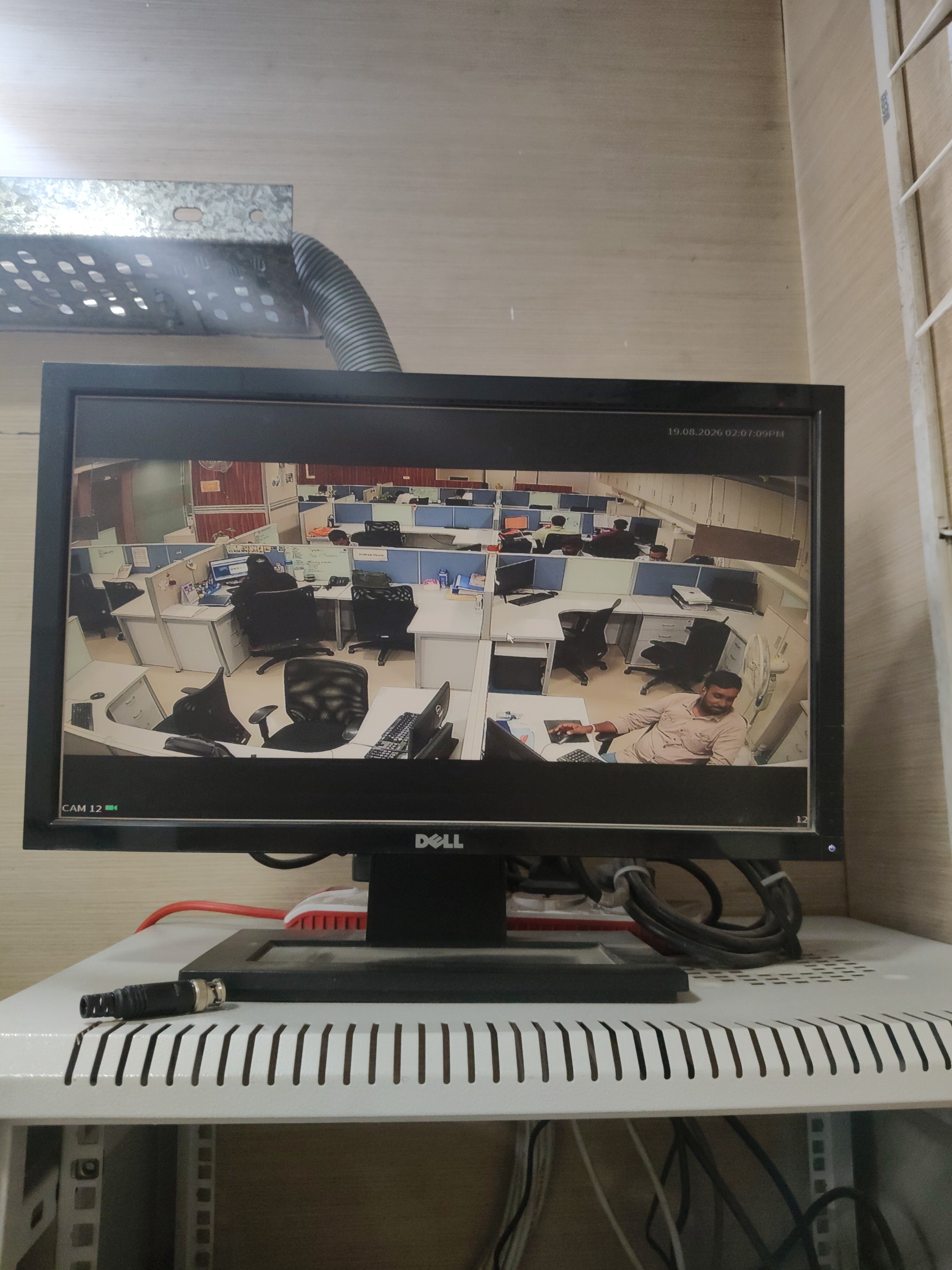 CCTV repair proof in Madhapur Hyderabad by WeSet