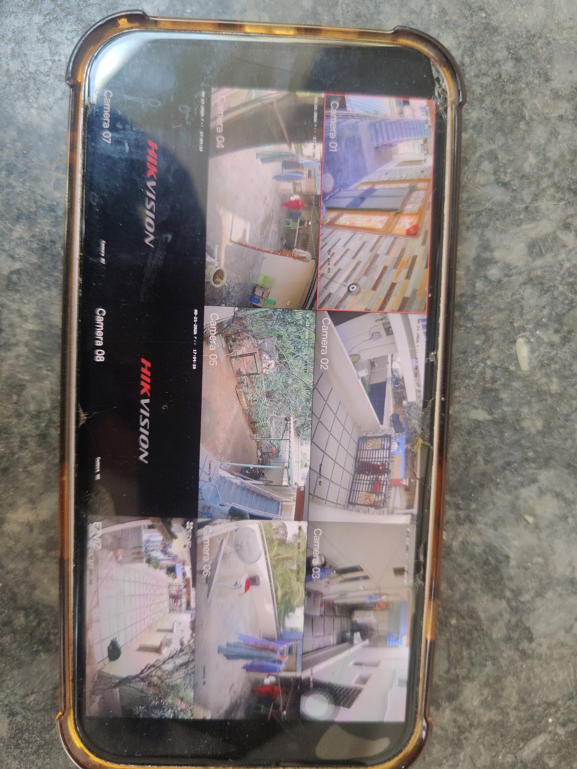 CCTV repair proof in Tarnaka Hyderabad by WeSet