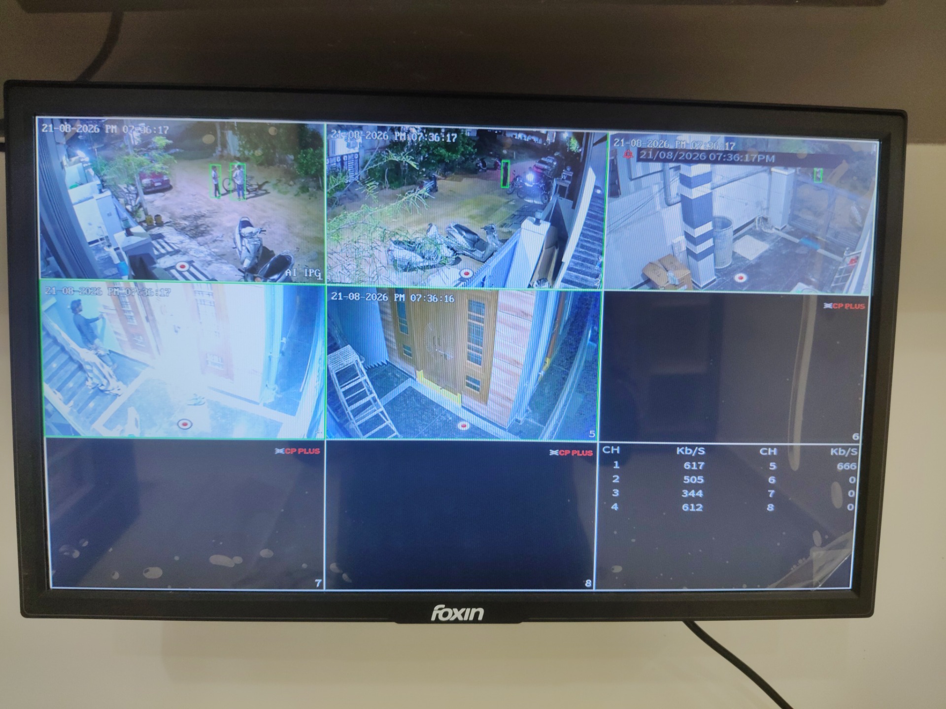 CCTV installation proof in Gurramguda Hyderabad by WeSet with CP Plus