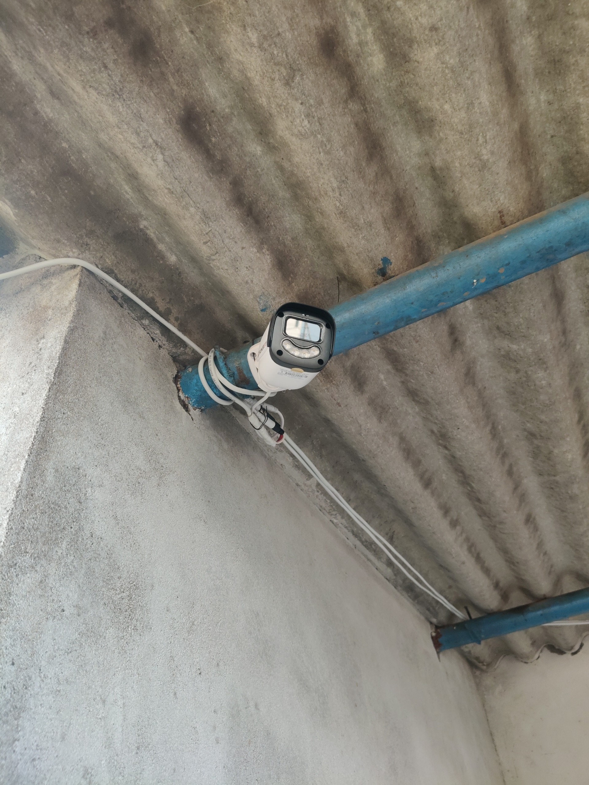 CCTV installation proof in Hayath Nagar Hyderabad by WeSet