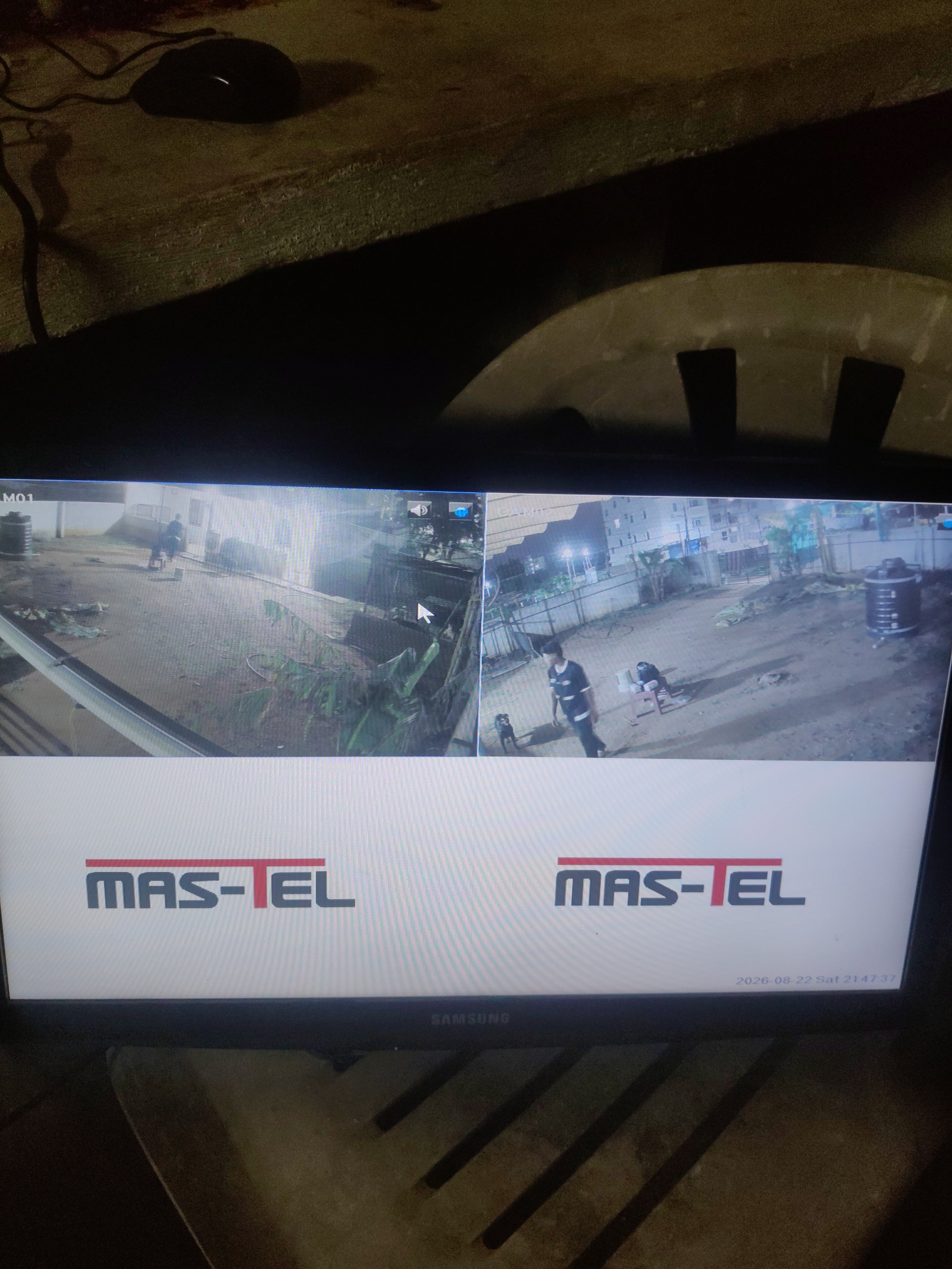 CCTV installation proof in Hayath Nagar Hyderabad by WeSet