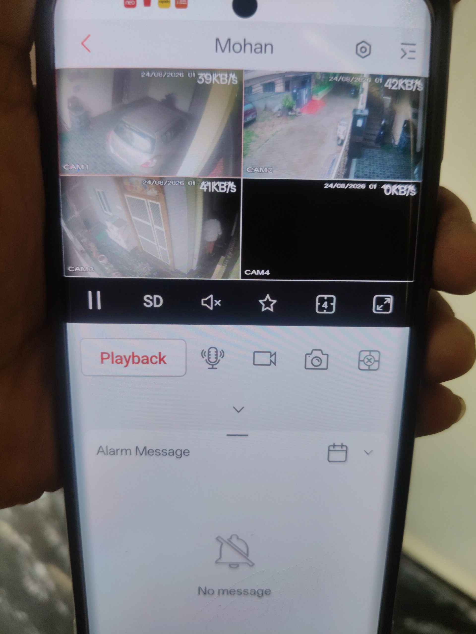 CCTV repair proof in Kushiguda Hyderabad by WeSet
