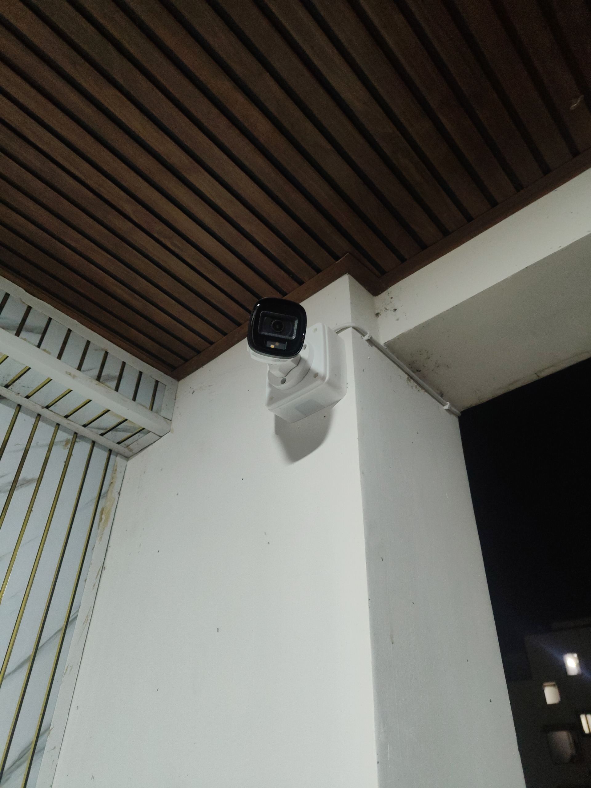CCTV installation proof in Uppal Hyderabad by WeSet with CP Plus