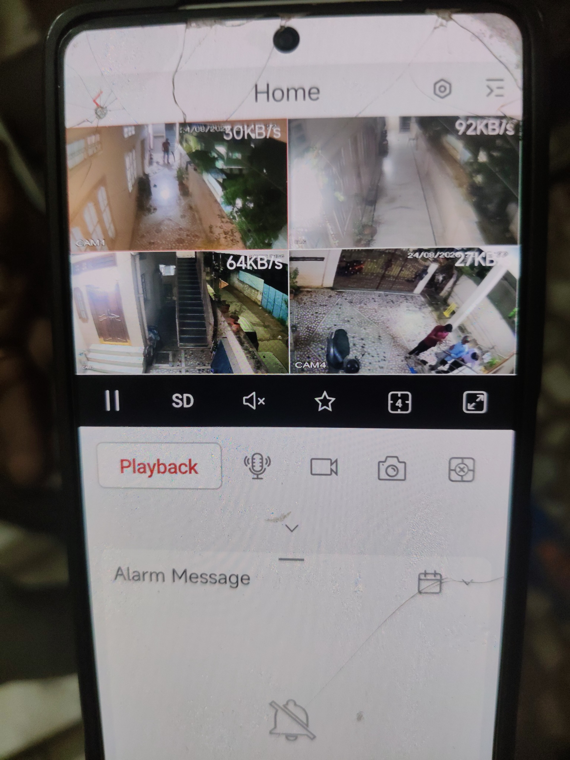 CCTV repair proof in Kothapet Hyderabad by WeSet