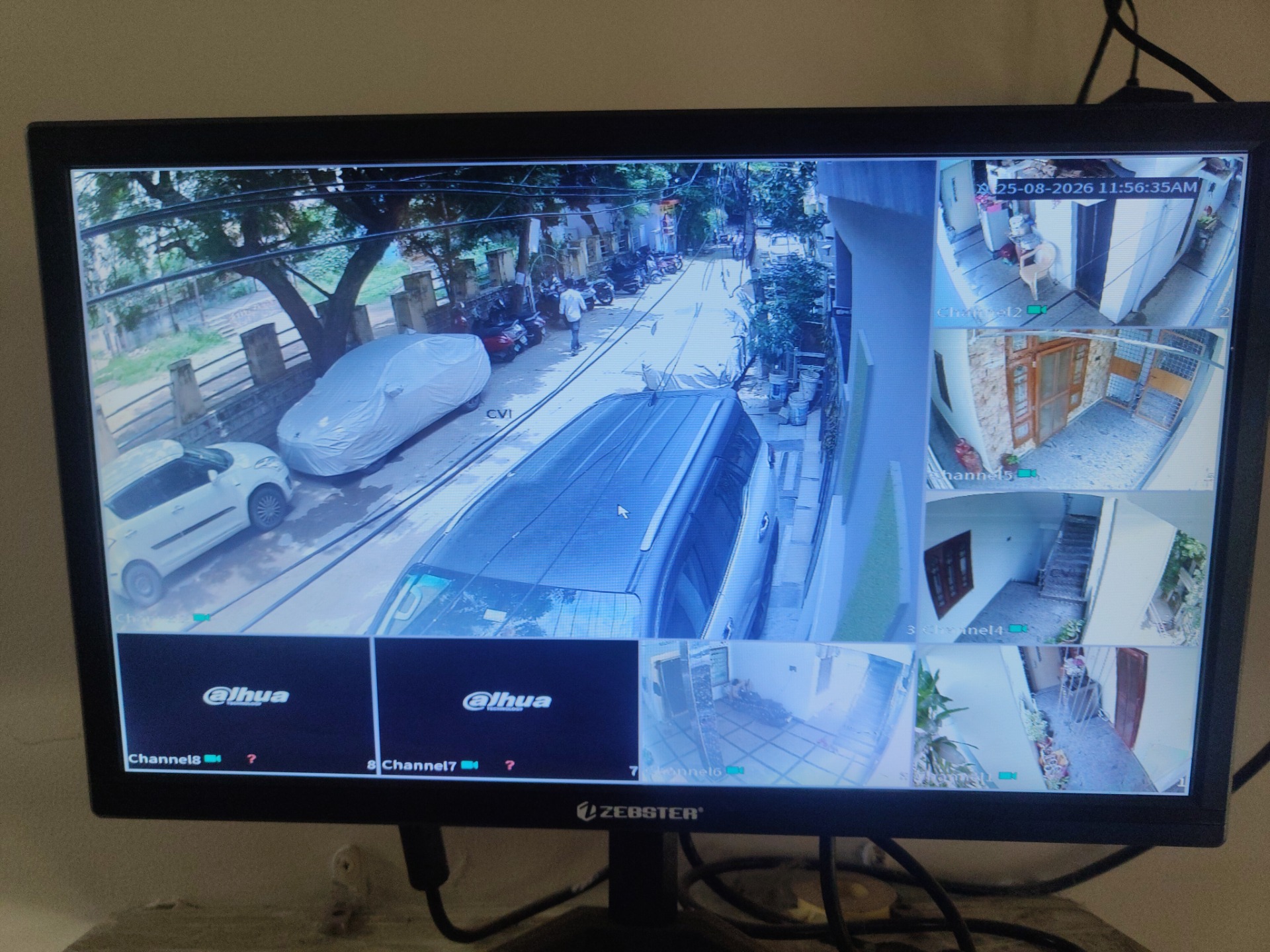 CCTV repair proof in Chintalkunta Hyderabad by WeSet