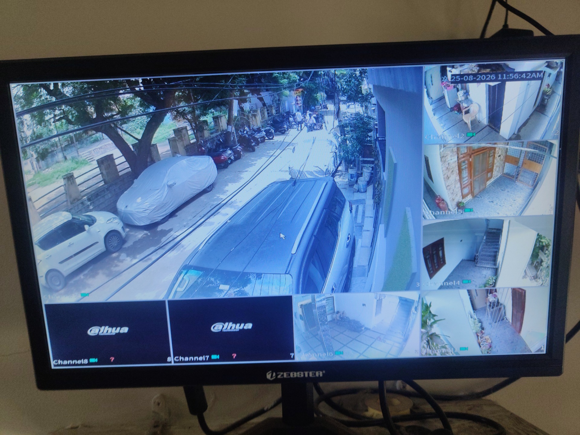 CCTV repair proof in Chintalkunta Hyderabad by WeSet