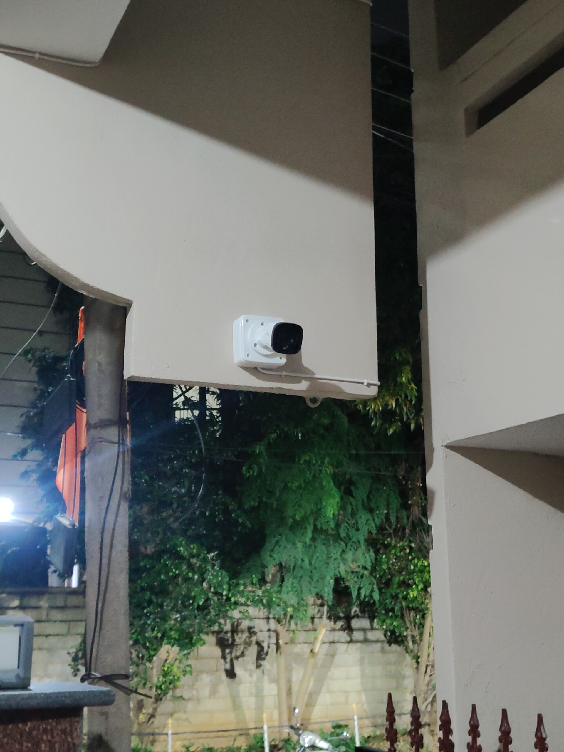wireless/WiFi CCTV camera installation proof in Alkapuri Nagole Hyderabad by WeSet with CP Plus