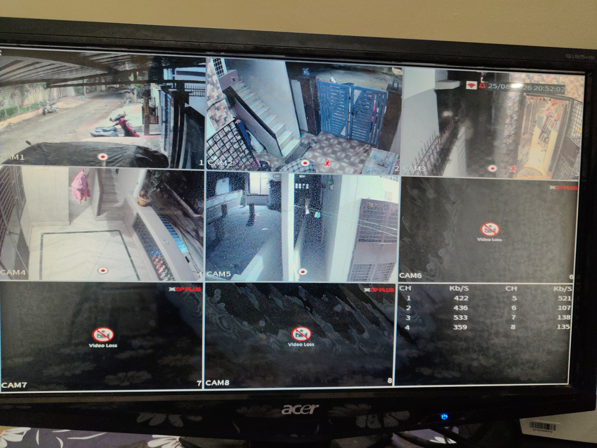 wireless/WiFi CCTV camera installation proof in Alkapuri Nagole Hyderabad by WeSet with CP Plus