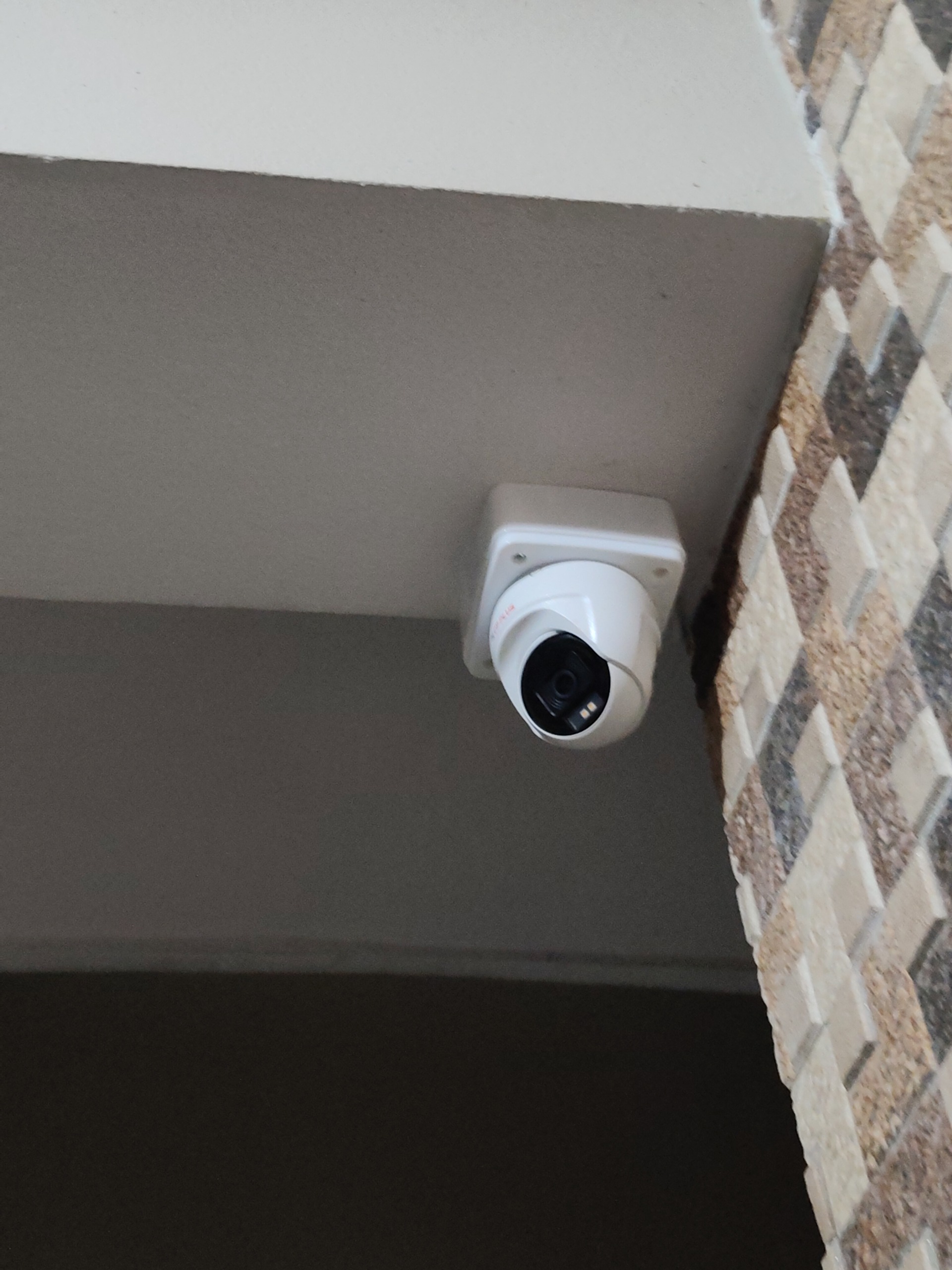wireless/WiFi CCTV camera installation proof in Alkapuri Nagole Hyderabad by WeSet with CP Plus