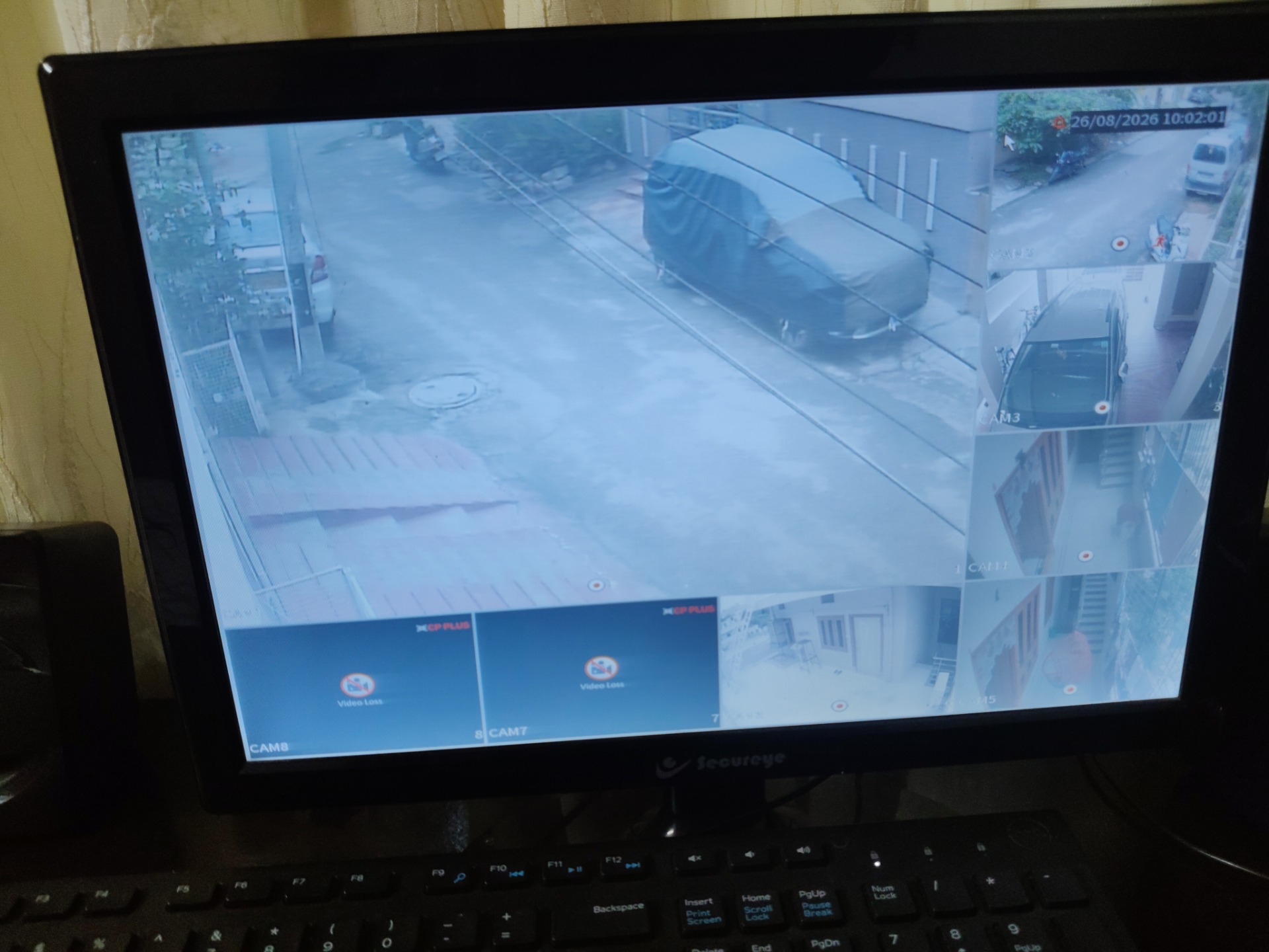 CCTV repair proof in Kothapet Hyderabad by WeSet