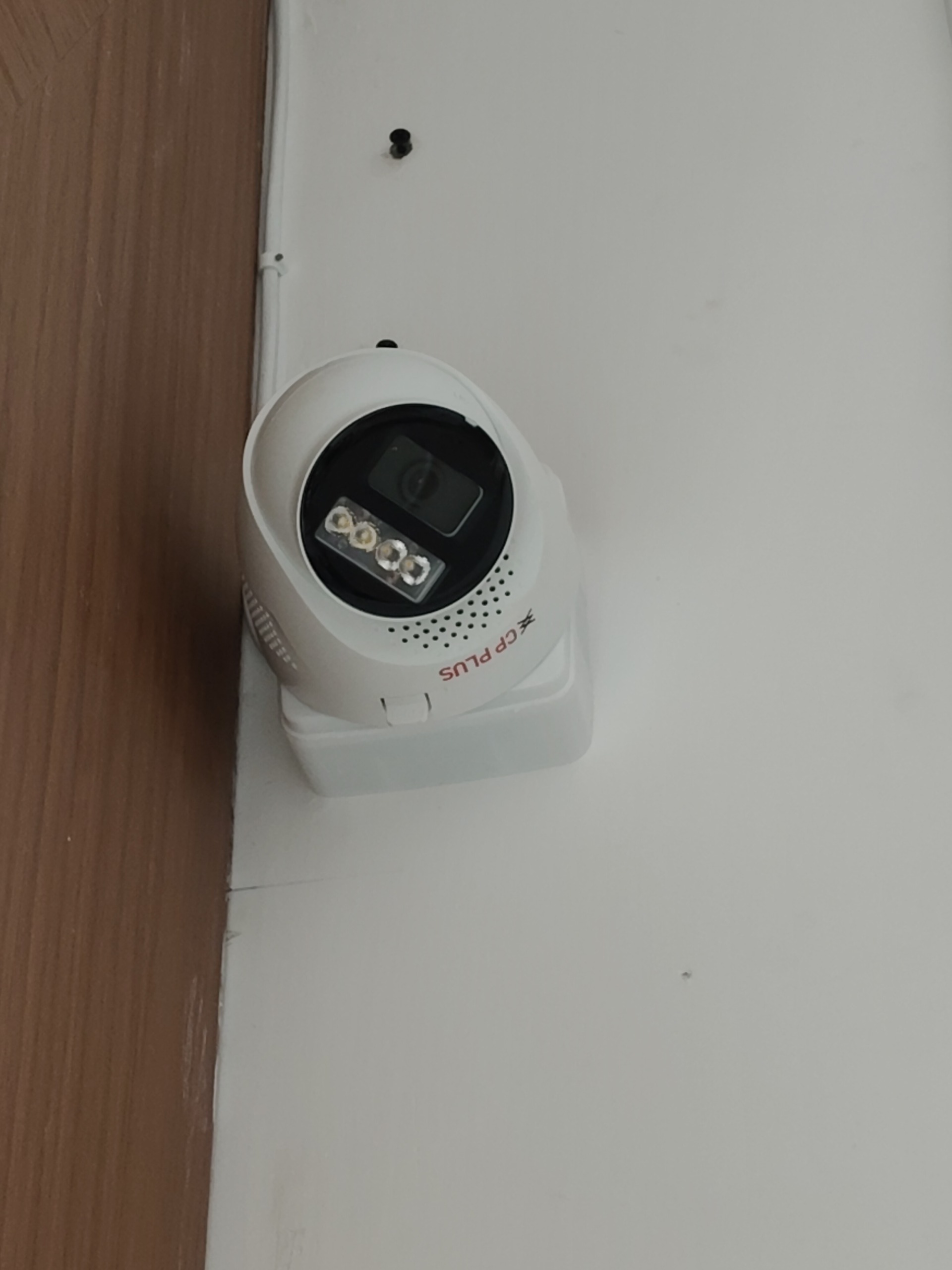 CCTV installation proof in Nallagandla Hyderabad by WeSet with CP Plus