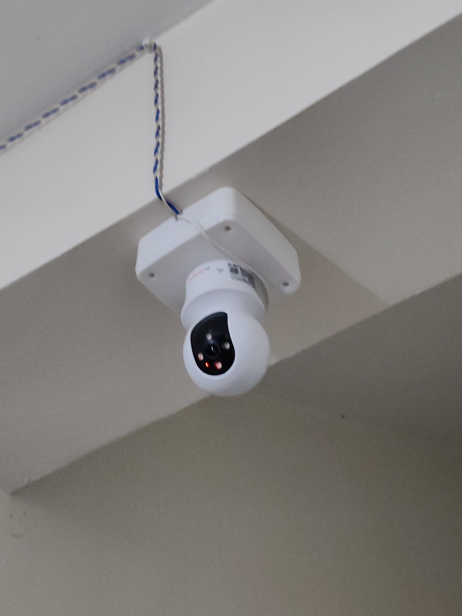 CCTV installation proof in Bn Reddy Hyderabad by WeSet