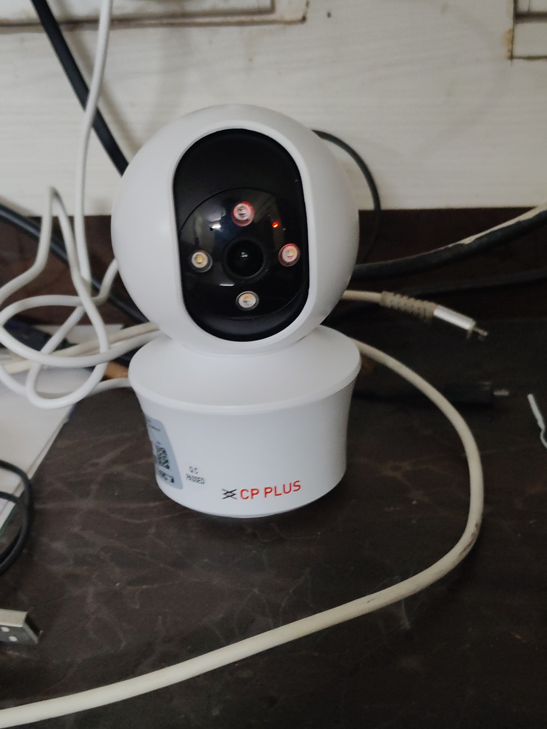 CCTV installation proof in Bn Reddy Hyderabad by WeSet