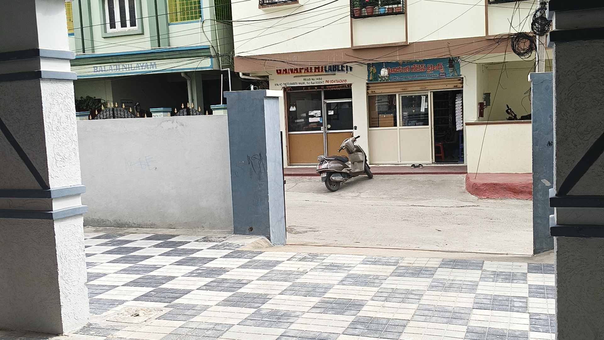 CCTV installation proof in As Rao Nagar Hyderabad by WeSet