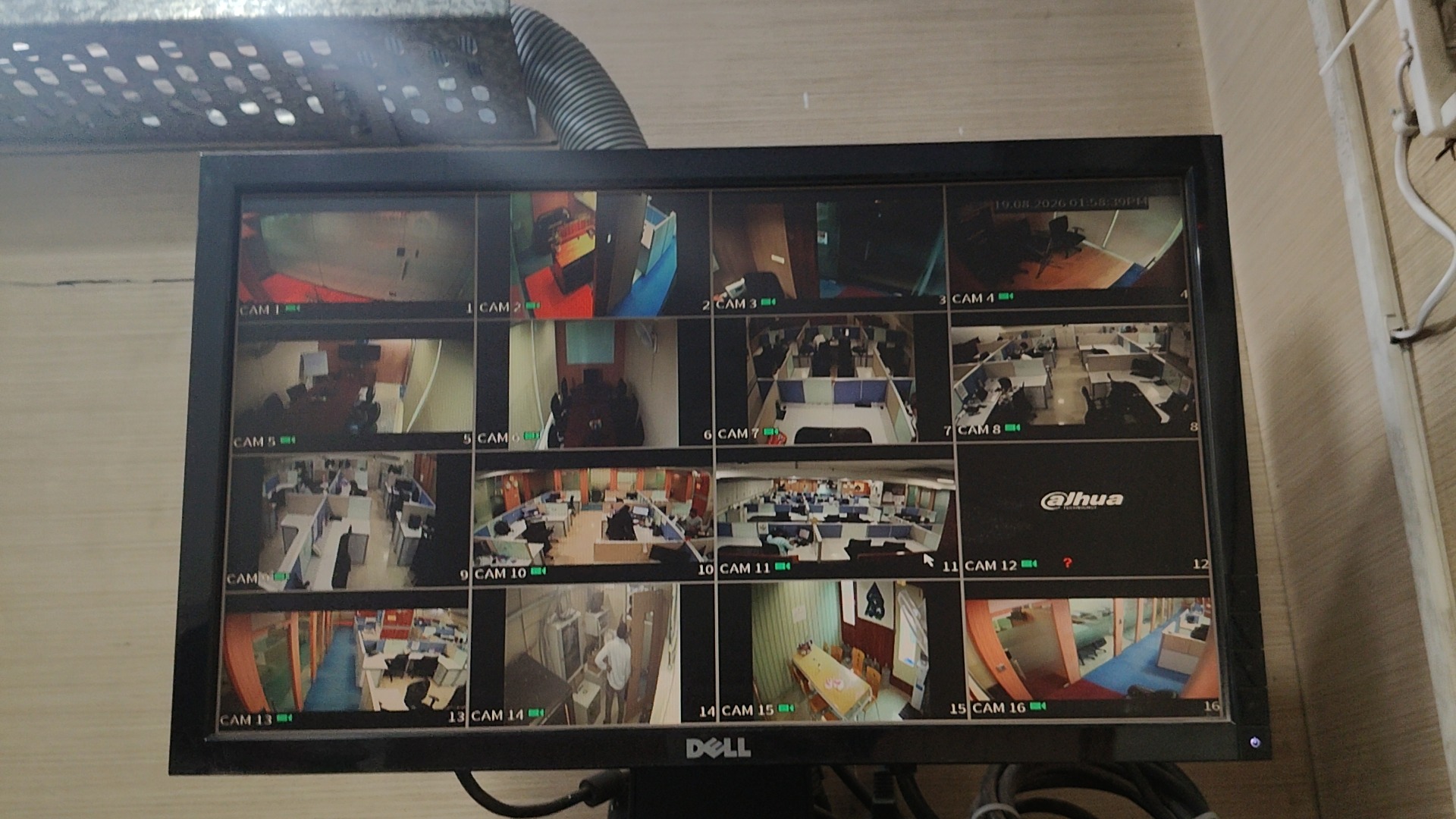 CCTV repair proof in Madhapur Hyderabad by WeSet