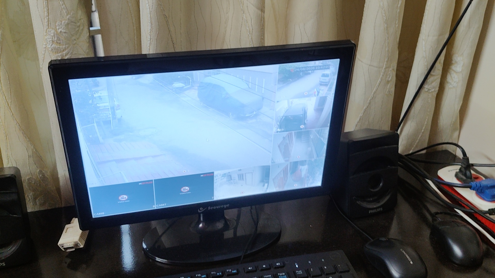 CCTV repair proof in Kothapet Hyderabad by WeSet