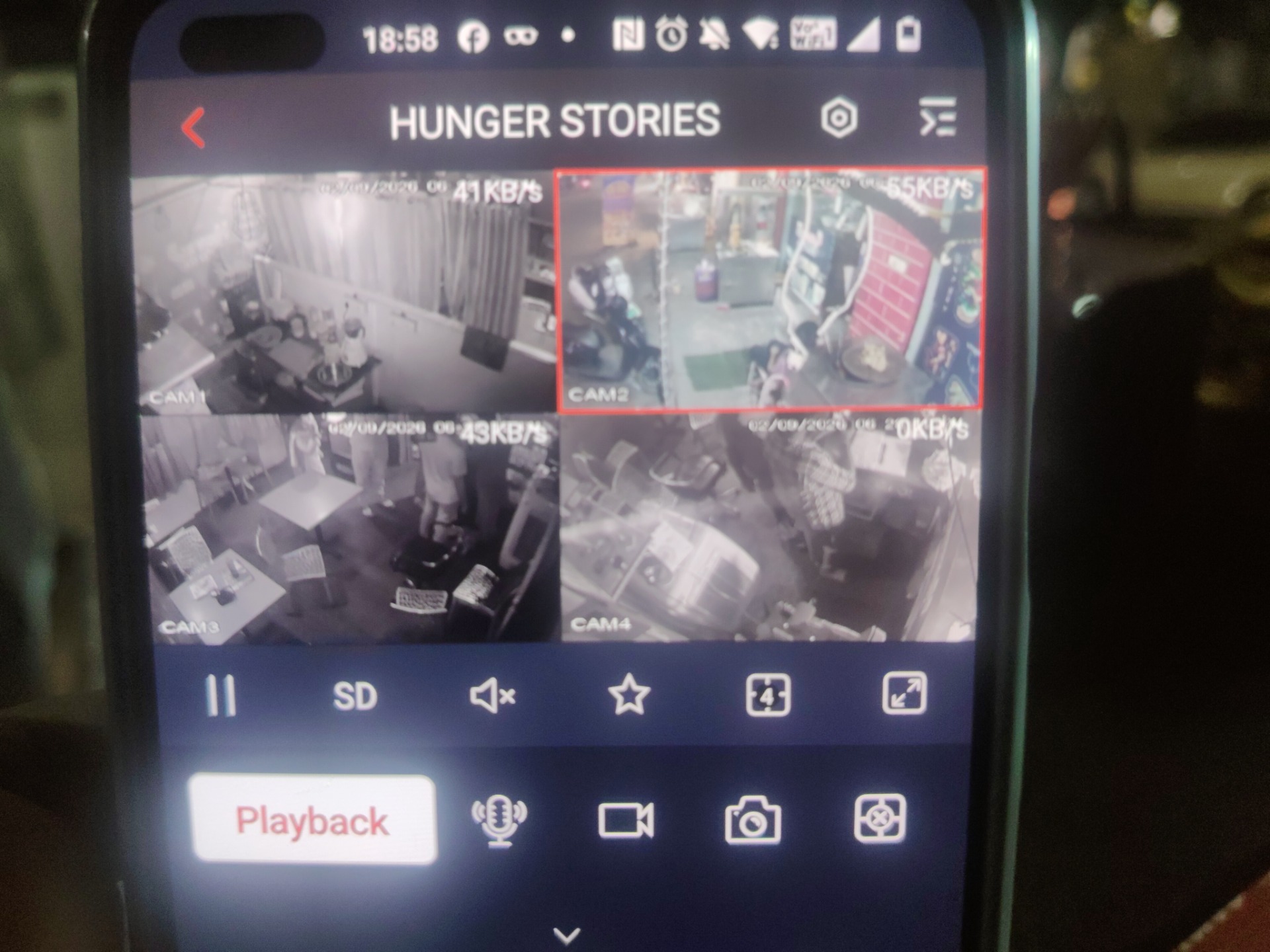 CCTV repair proof in Vanstilapuram Hyderabad by WeSet