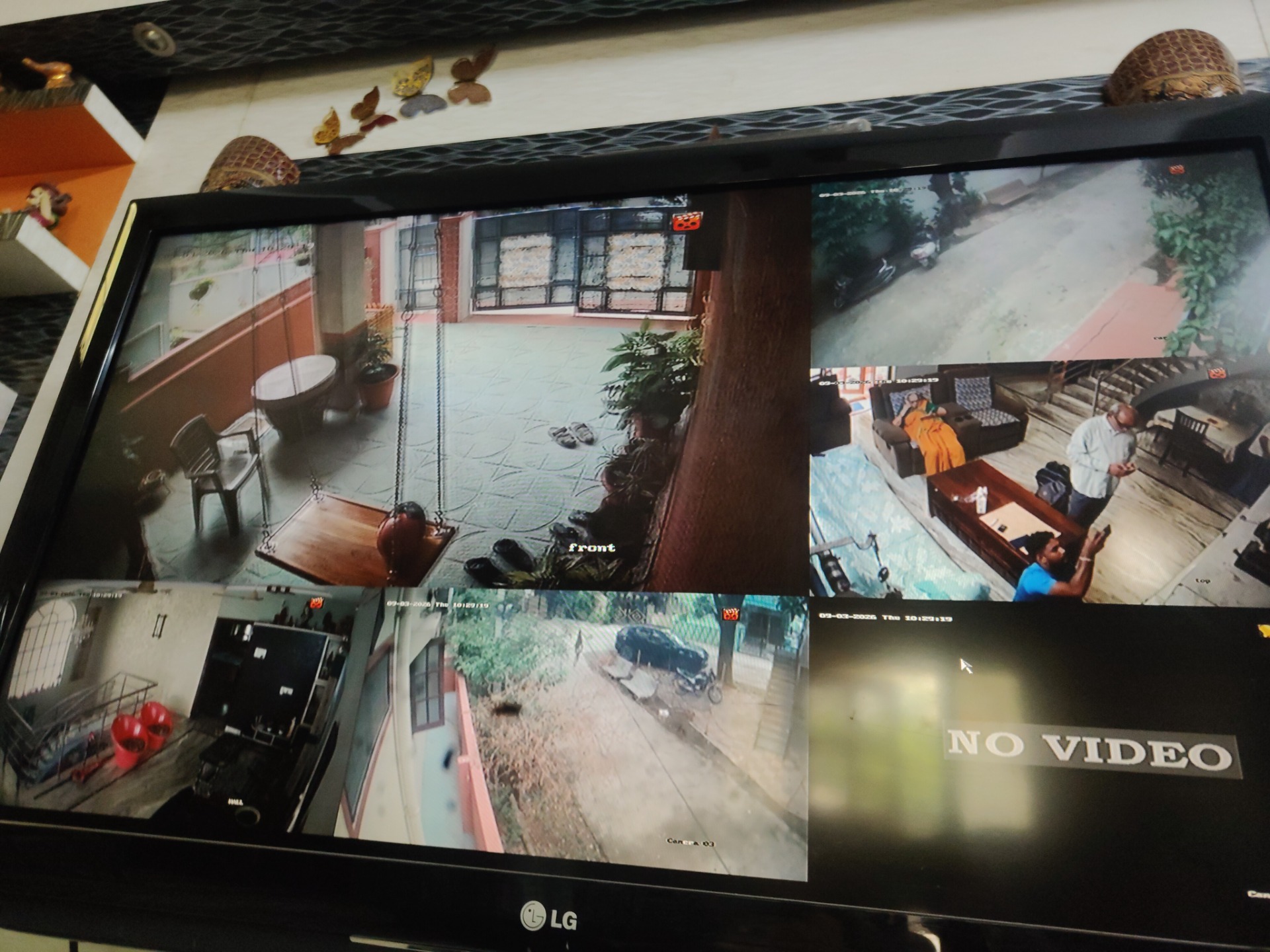 CCTV repair proof in Nagole Bandlaguda Hyderabad by WeSet