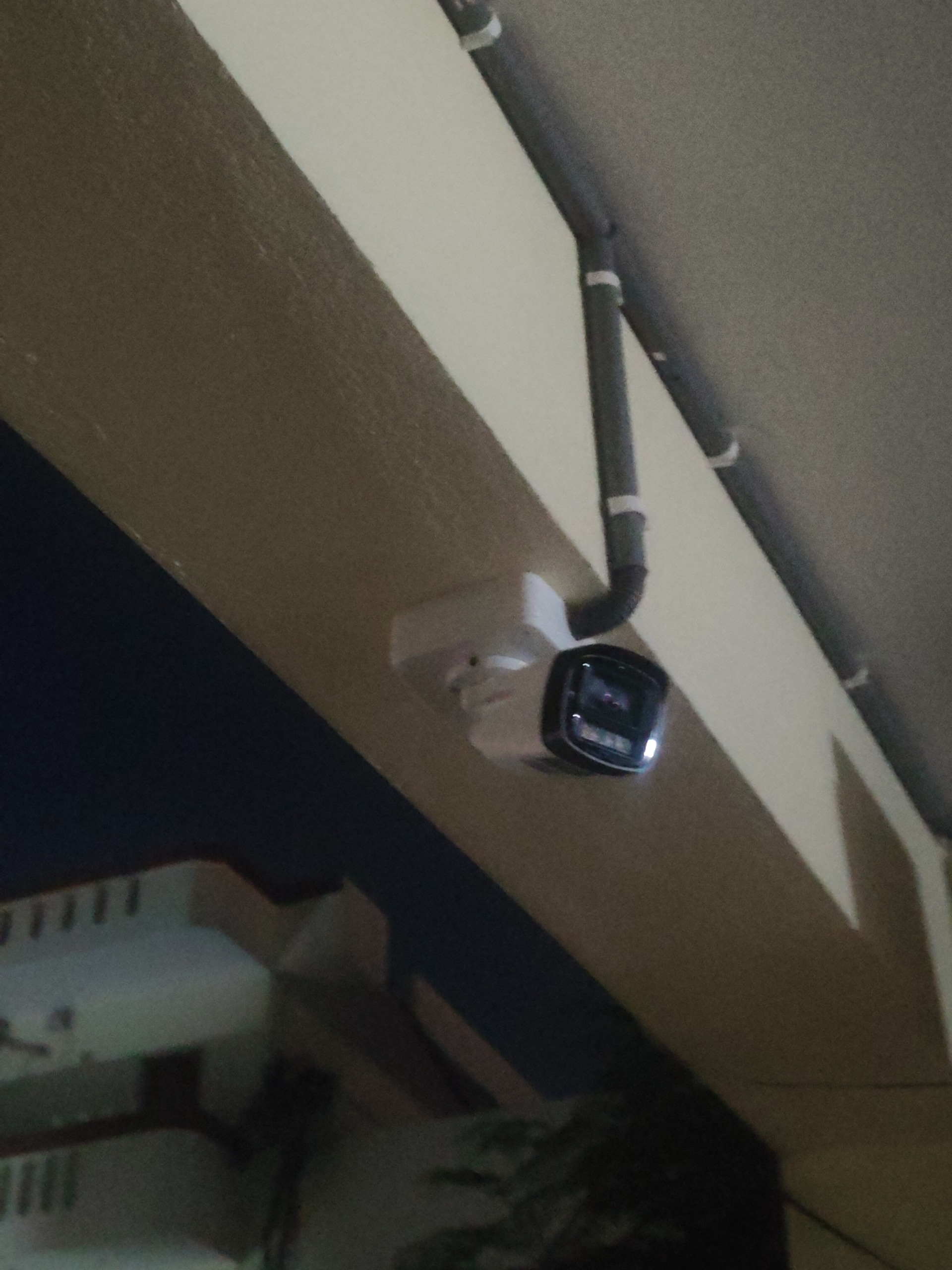 wireless/WiFi CCTV camera installation proof in Bowenpally Hyderabad by WeSet with CP Plus