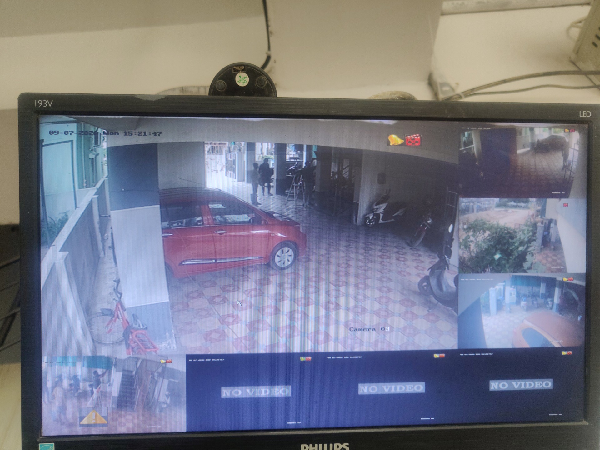 CCTV repair proof in Ameenpur Hyderabad by WeSet