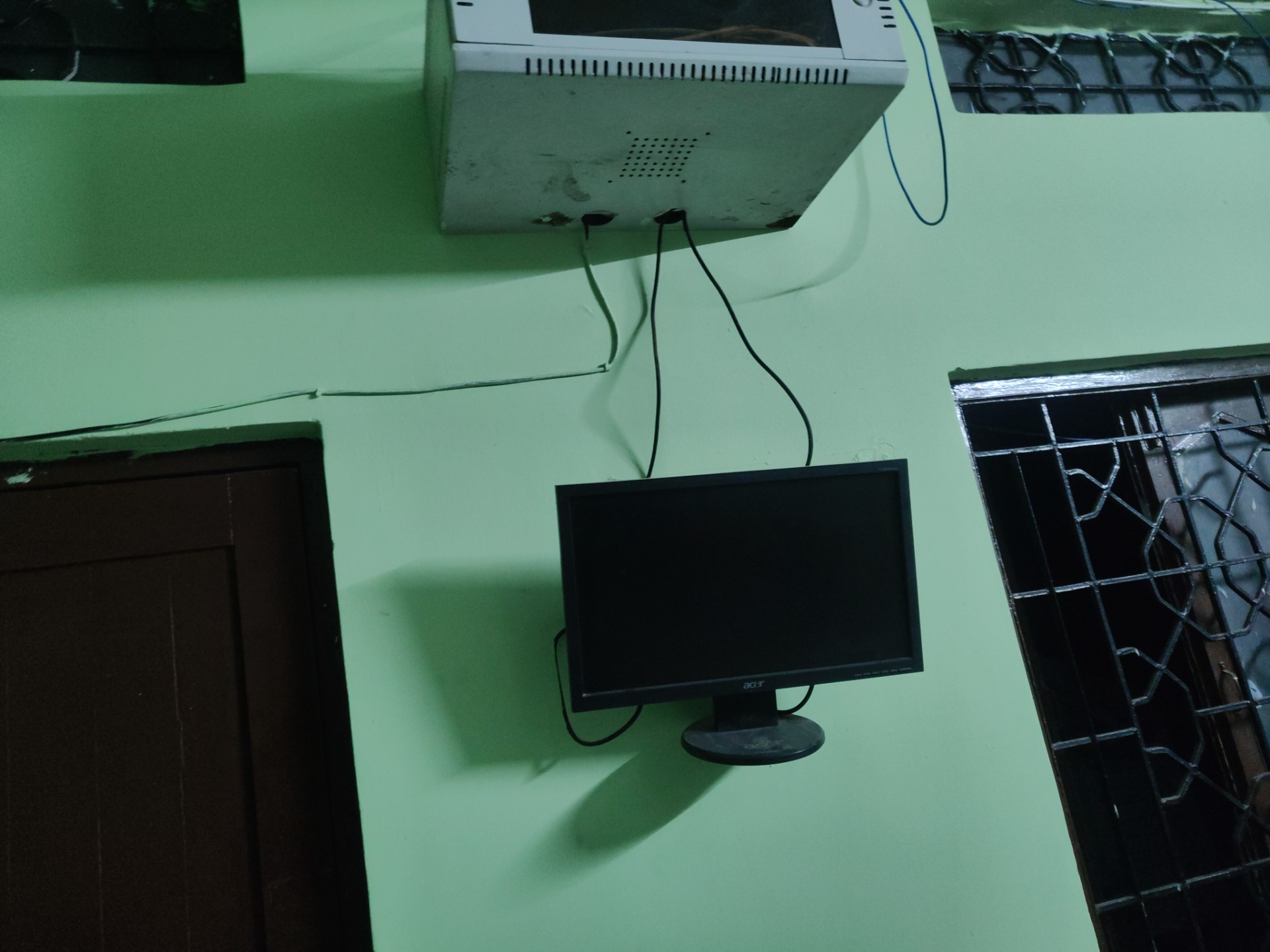 CCTV installation proof in Ameerpet Hyderabad by WeSet