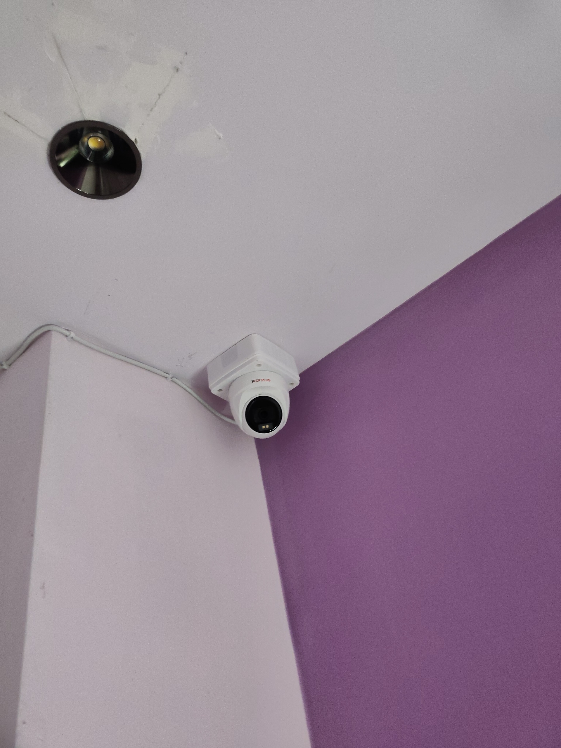 CCTV installation proof in Himayat Nagar Hyderabad by WeSet with CP Plus