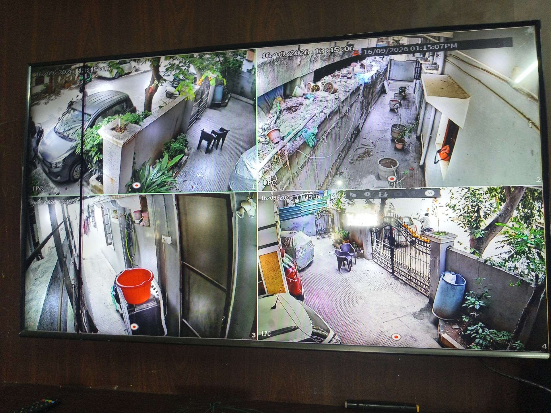 CCTV repair proof in Ayyappa Society Hyderabad by WeSet