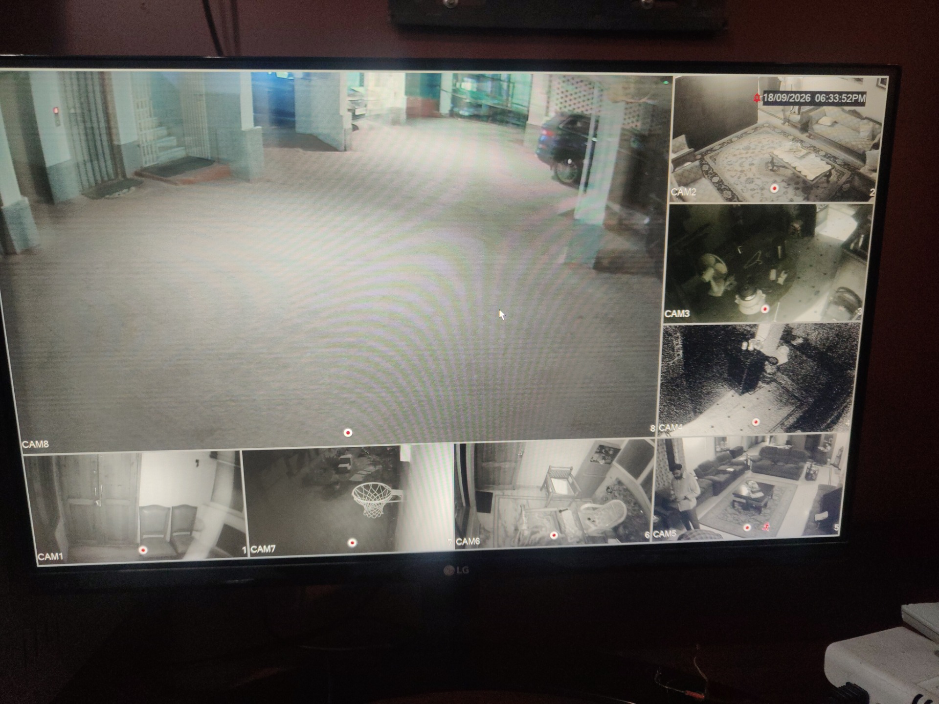 CCTV repair proof in Banjara Hills Hyderabad by WeSet