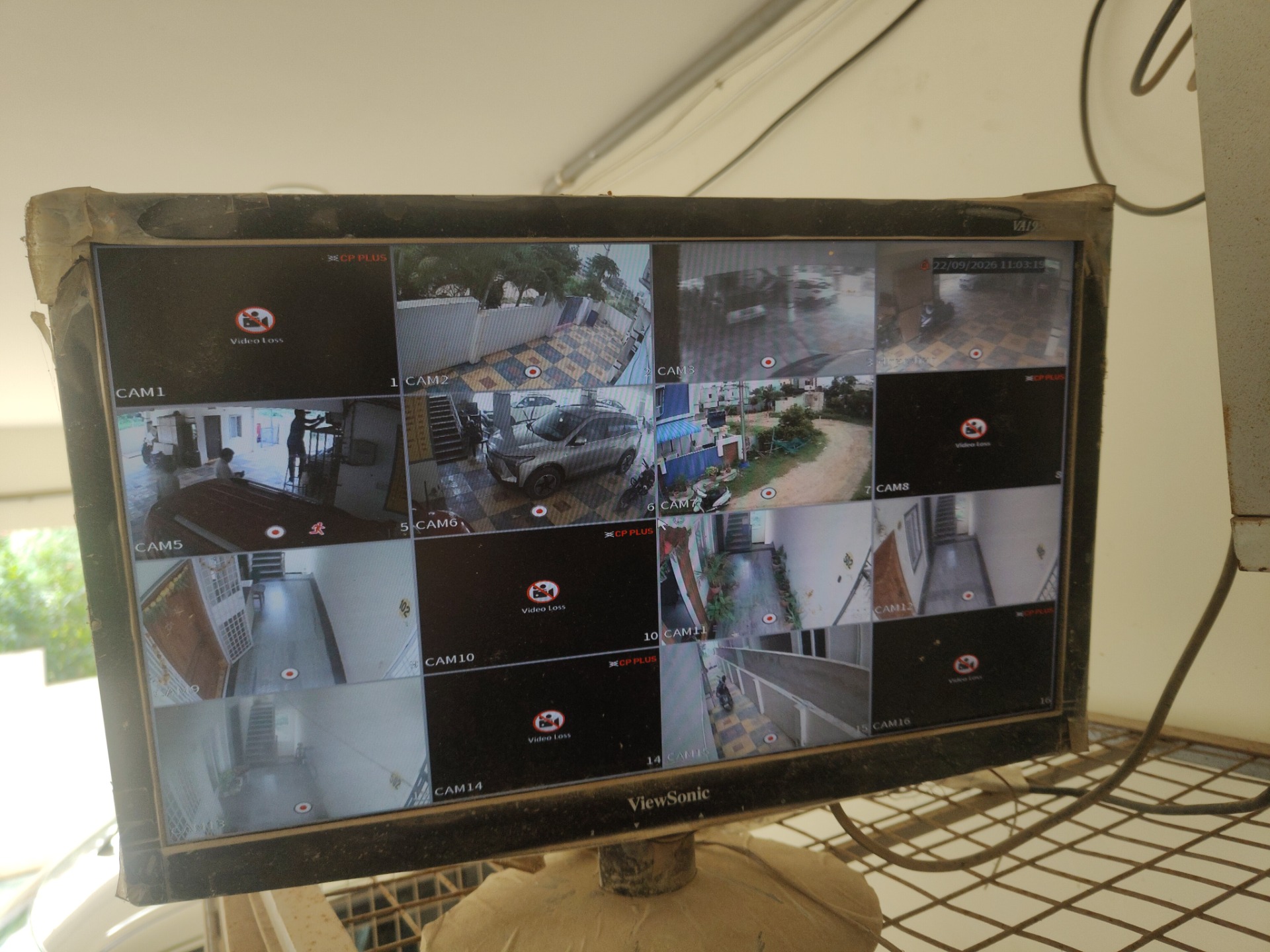 CCTV repair proof in Hayath Nagar Hyderabad by WeSet