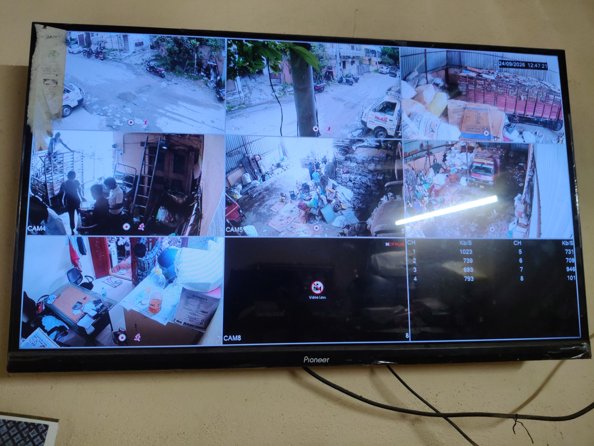 CCTV repair proof in Boyaguda Hyderabad by WeSet