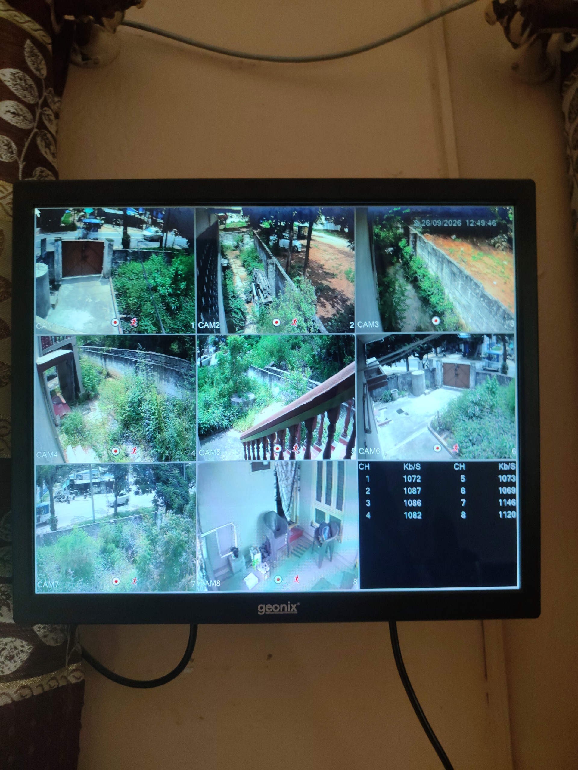 CCTV installation proof in Cherlapally Hyderabad by WeSet