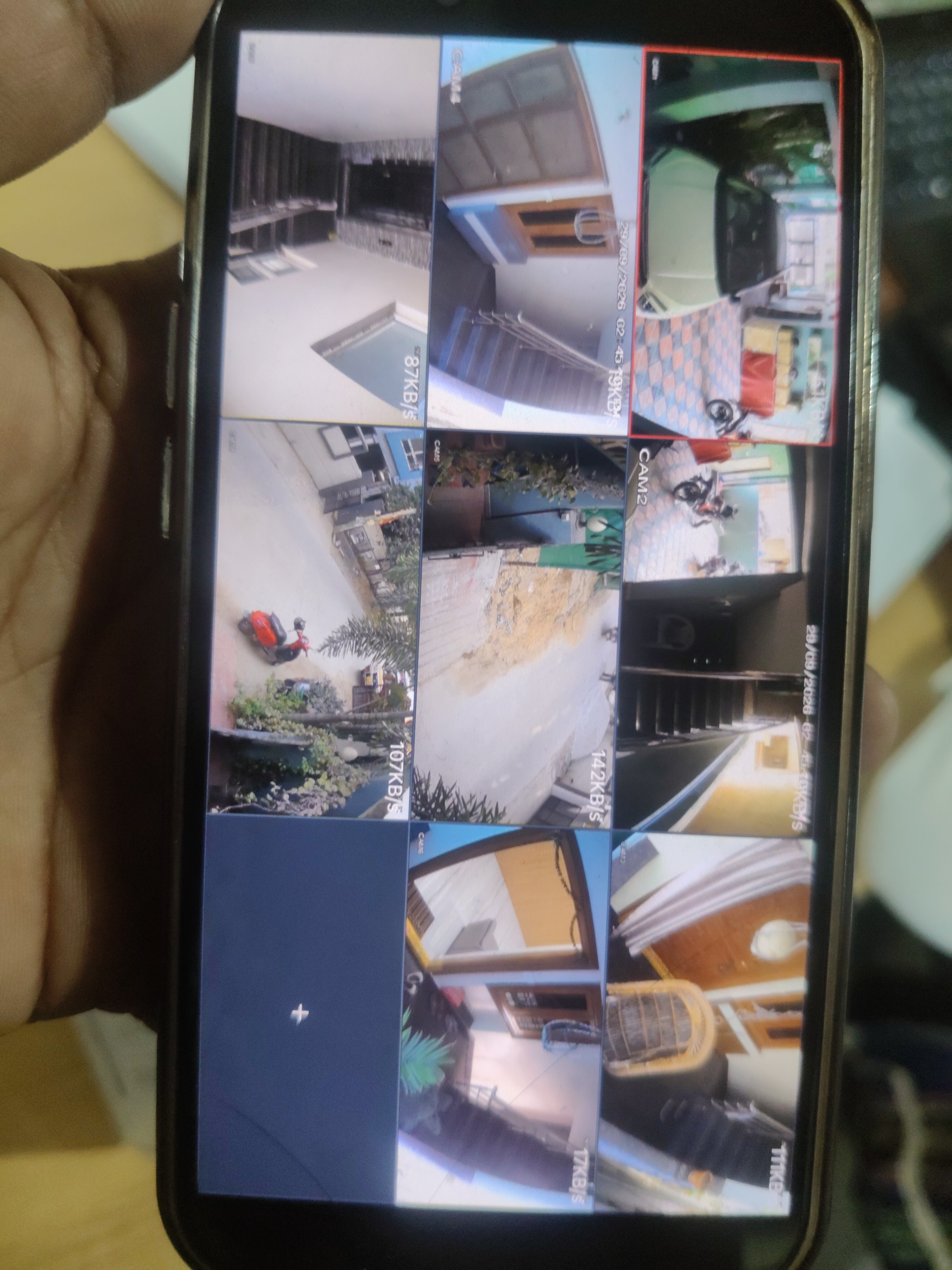 CCTV repair proof in Panjagutta Hyderabad by WeSet