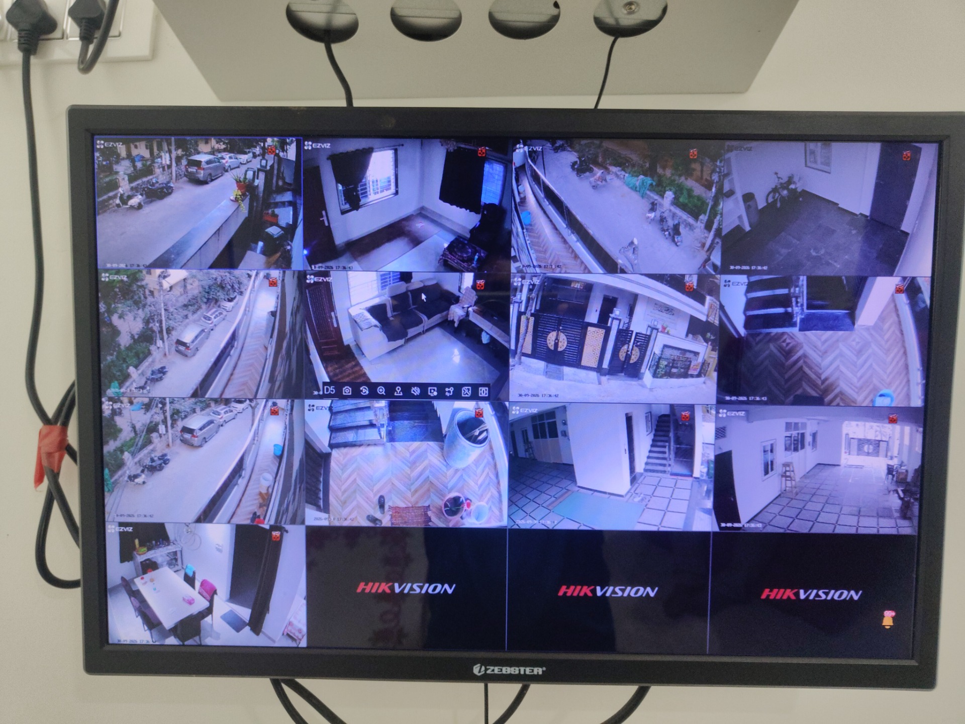 CCTV repair proof in Malakpet Hyderabad by WeSet
