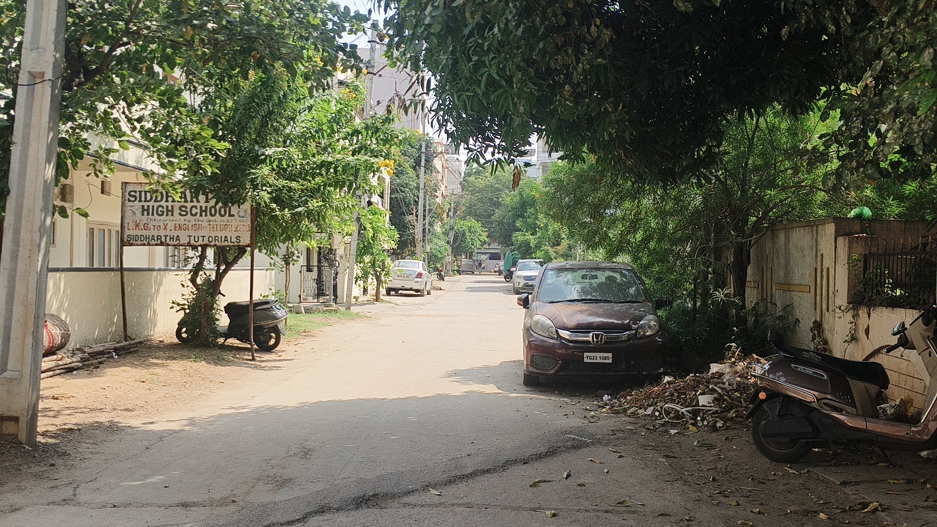 CCTV installation proof in Kothapet Hyderabad by WeSet