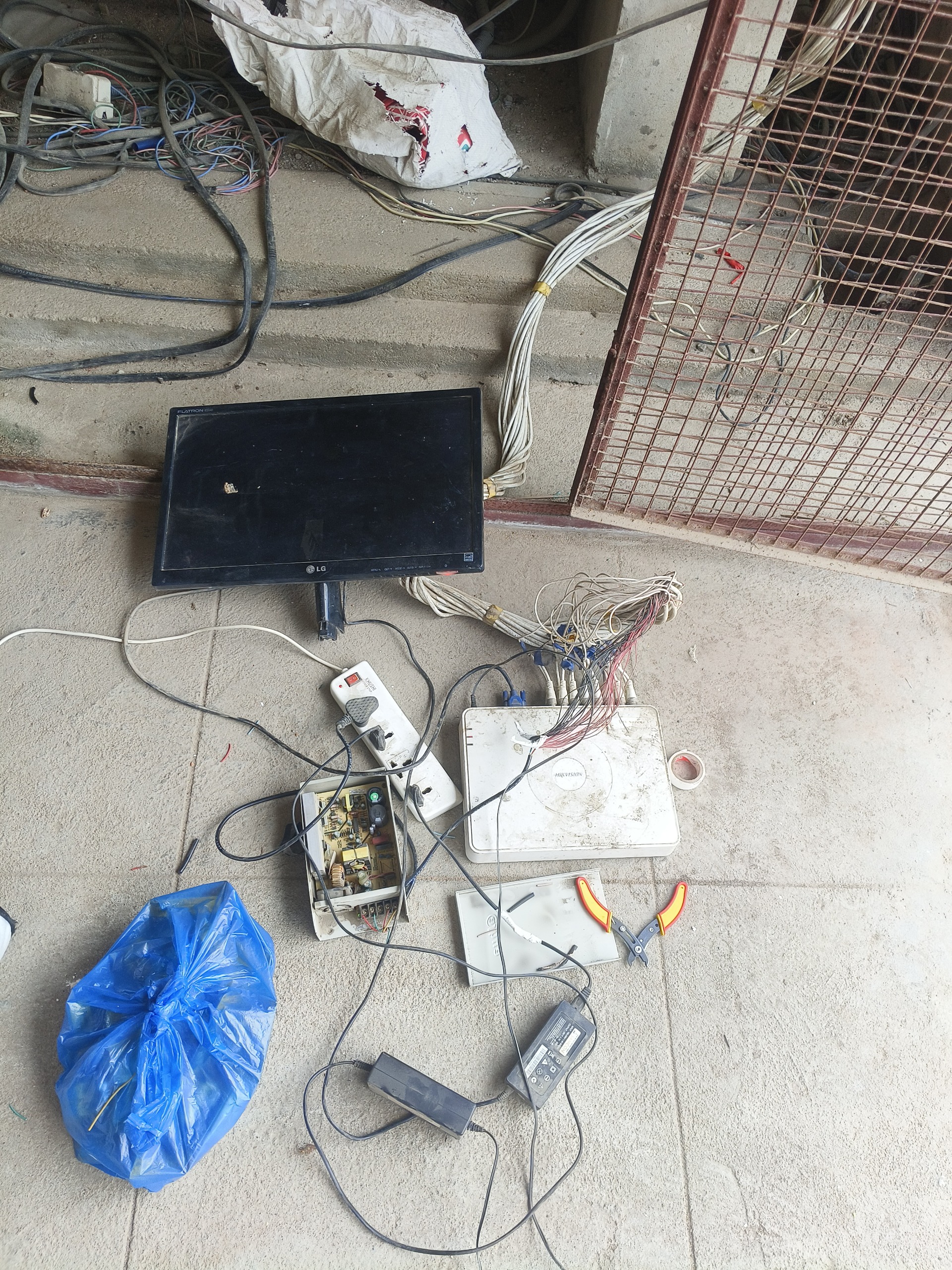 CCTV installation proof in Thumukunta Hyderabad by WeSet