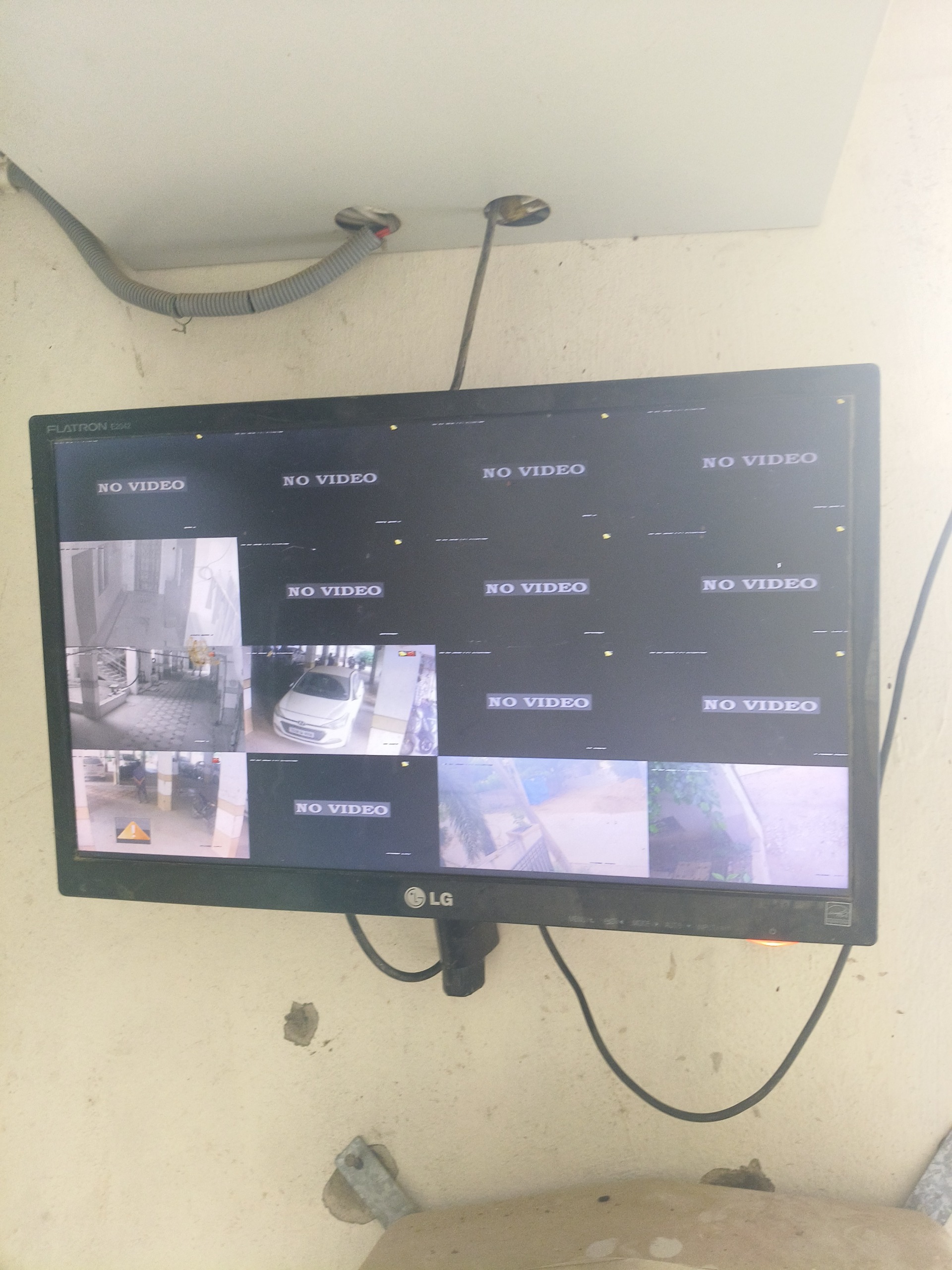 CCTV installation proof in Thumukunta Hyderabad by WeSet