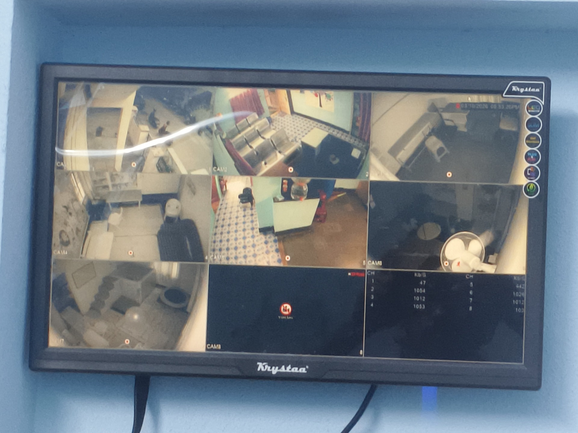 CCTV installation proof in Kothapet Hyderabad by WeSet