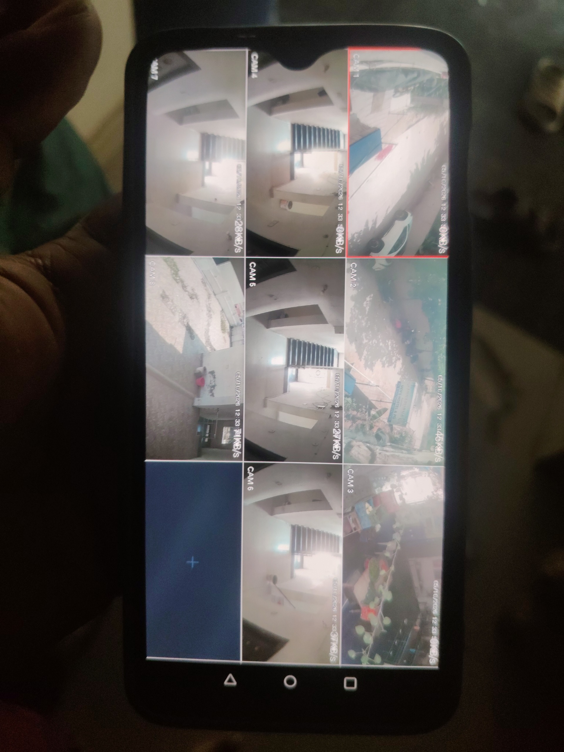 CCTV repair proof in Kompally Hyderabad by WeSet