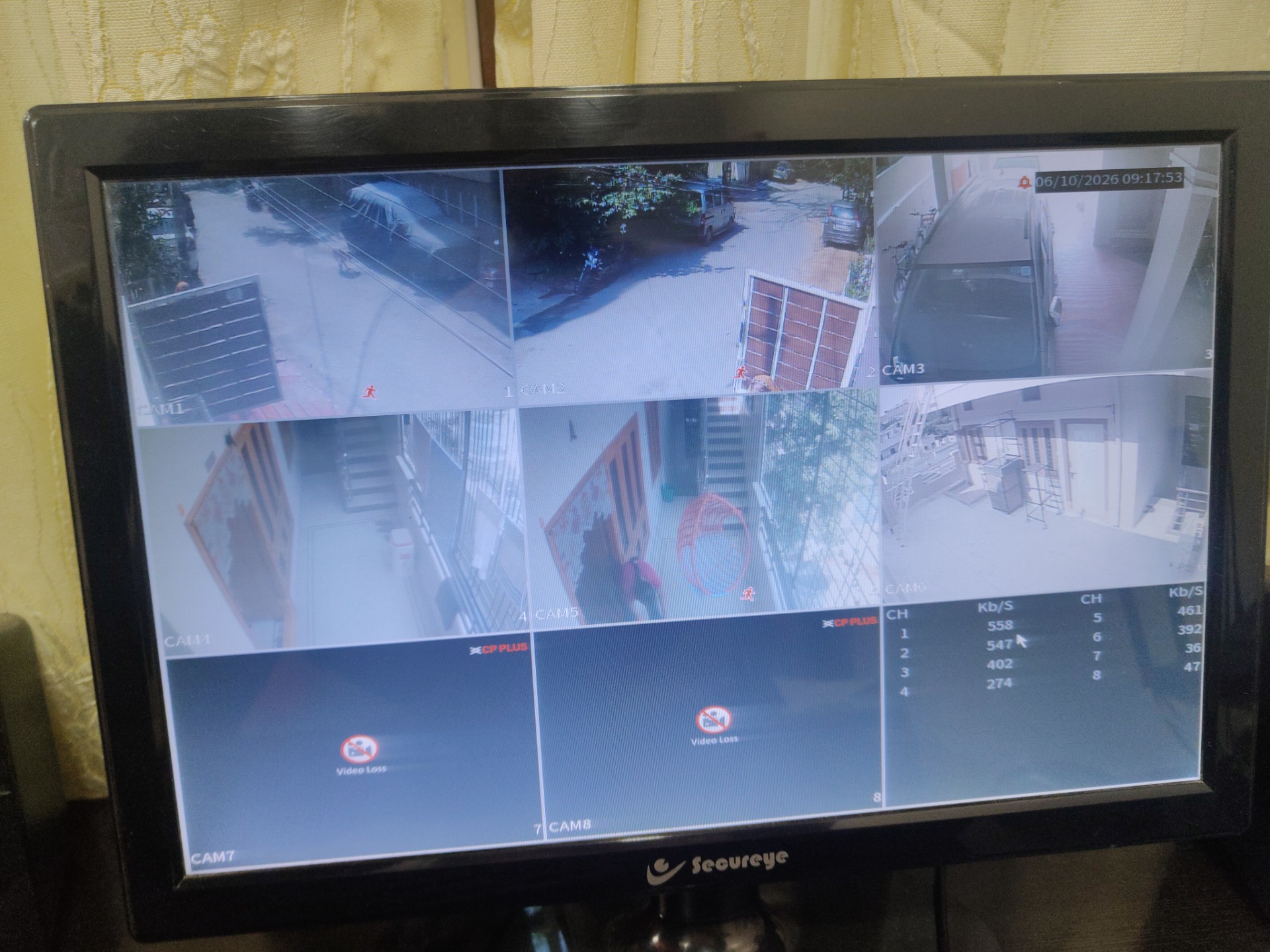 CCTV repair proof in Kothapet Hyderabad by WeSet